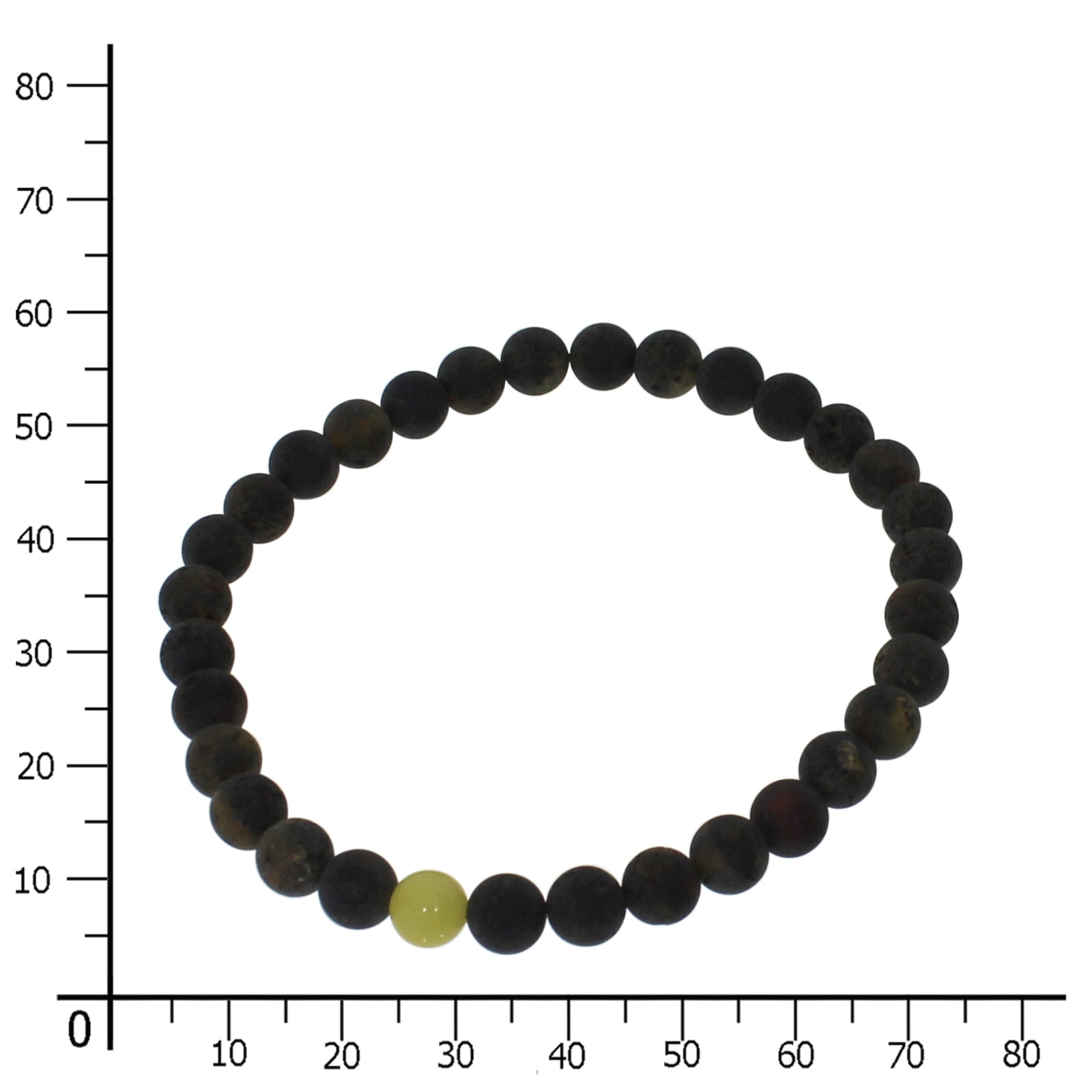 OSTSEE-SCHMUCK Armband »Ostsee-Schmuck Armband Kugel 6 mm Armband Kugel 6 mm«
