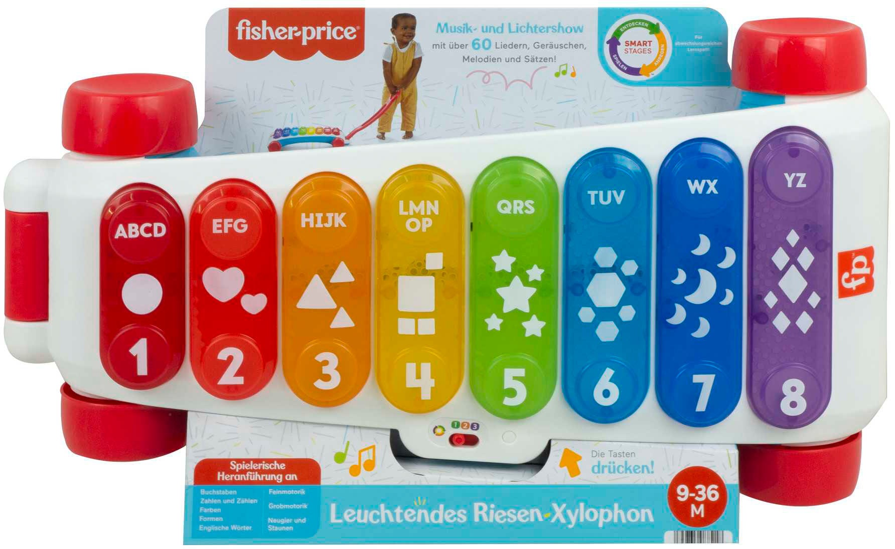 online »Leuchtendes Riesen-Xylophon« Spielzeug-Musikinstrument kaufen Fisher-Price®