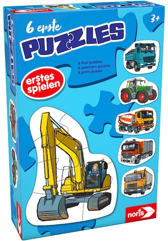 Puzzle »6 erste Puzzles - Fahrzeuge«