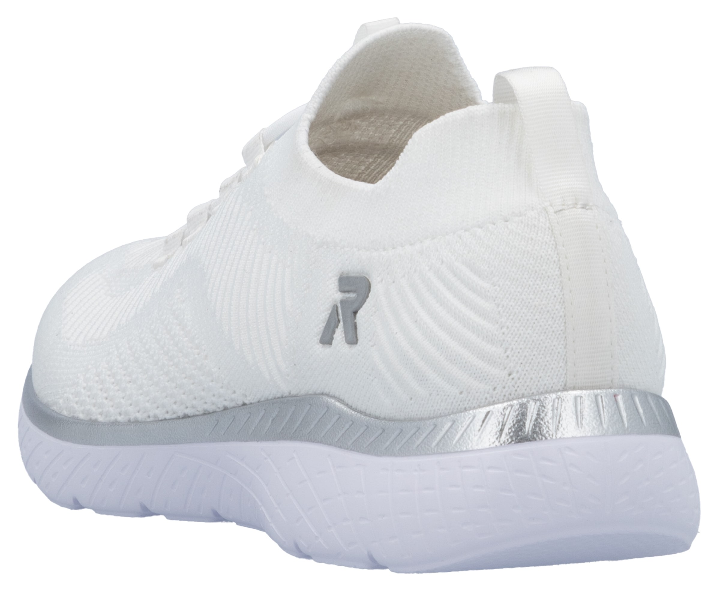 RIEKER Sport Slip-On Sneaker, Slipper, Freizeitschuh, Schlupfschuh mit Elastik-Einstieg