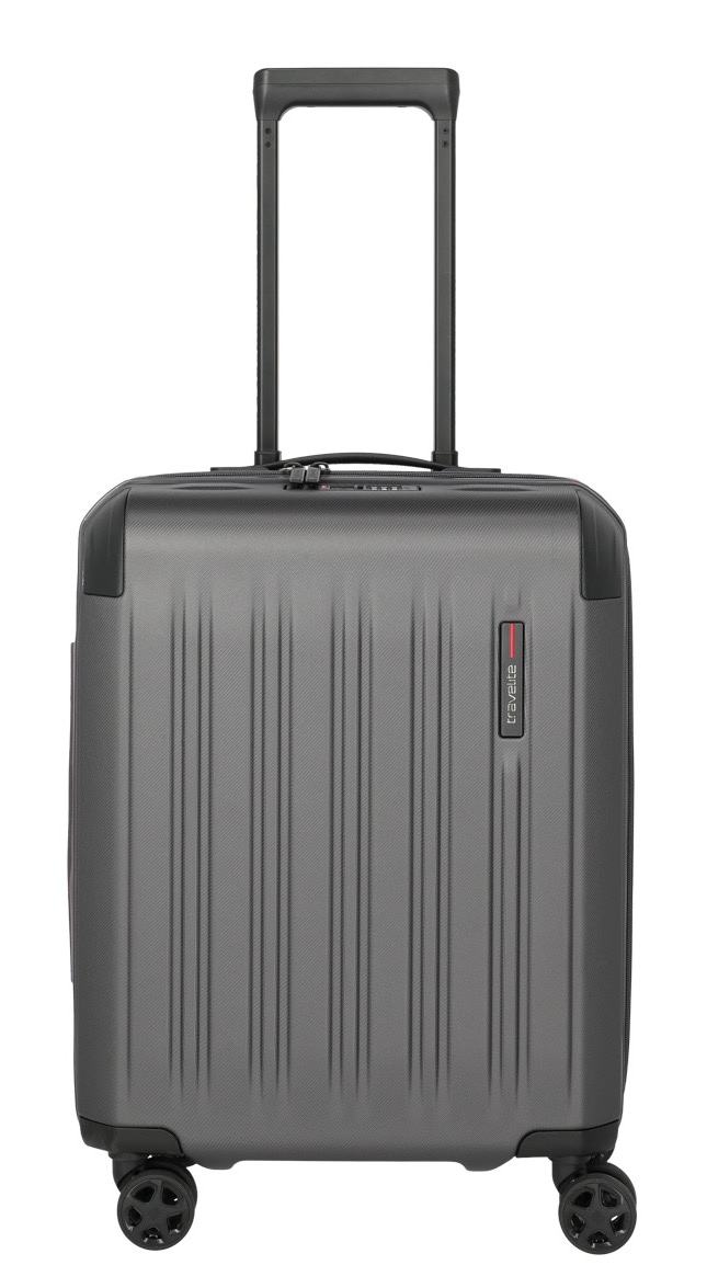 travelite Trolleyset »DYNAMIIC S+/M/L, verschiedene Farben«, (Set, 3 tlg., S+/M/L), Hartschalen-Koffer ABS Volumenerweiterung