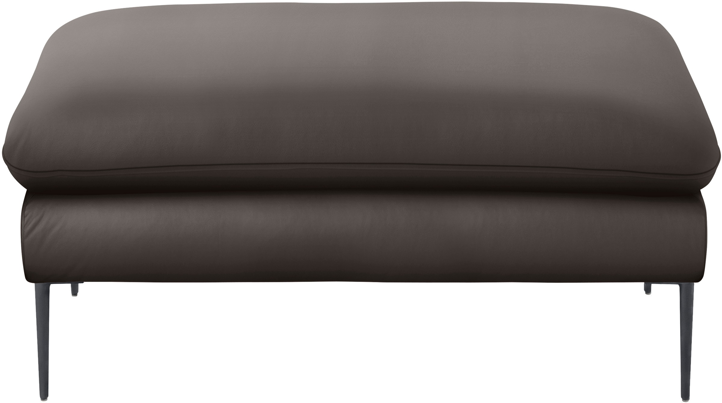 W.SCHILLIG Hocker »enjoy&MORE«, Füße schwarz pulverbeschichtet, Breite 106 cm