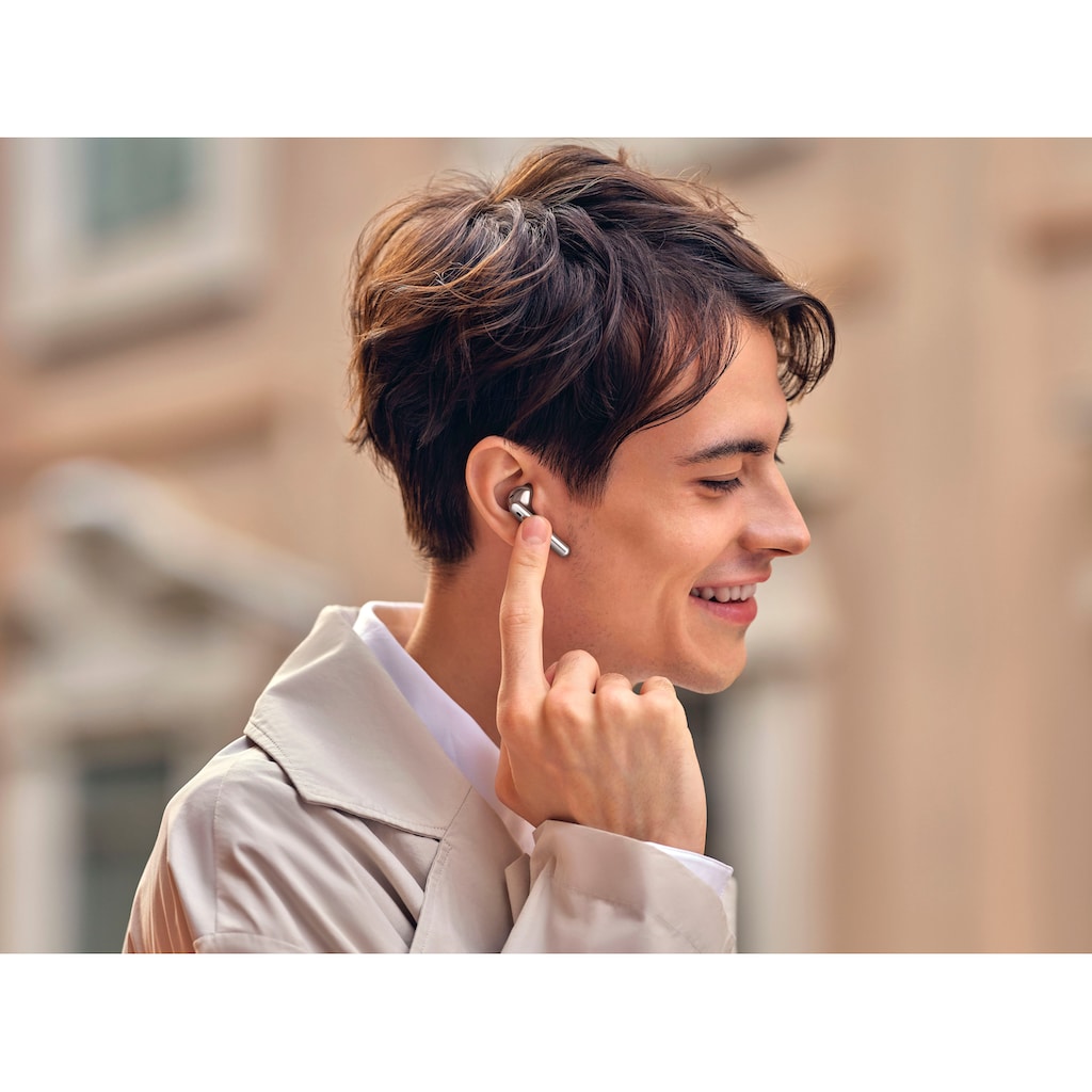 Huawei In-Ear-Kopfhörer »FreeBuds 4«, A2DP Bluetooth-AVRCP Bluetooth-HFP, Freisprechfunktion-Active Noise Cancelling (ANC)