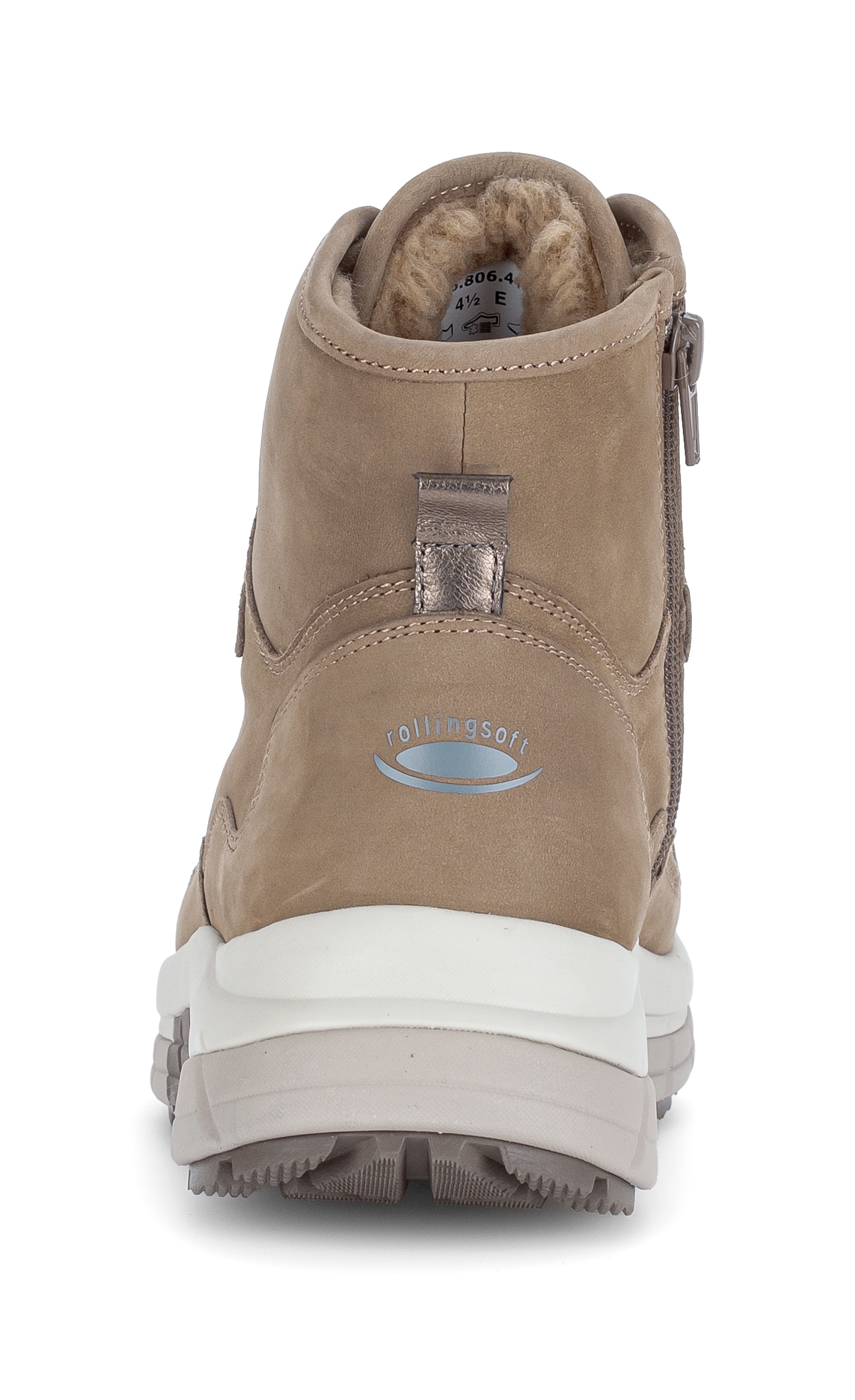 Gabor Rollingsoft Schnürboots  , Keilabsatz, Stiefelette, mit Haken, im Bergsteiger-Look