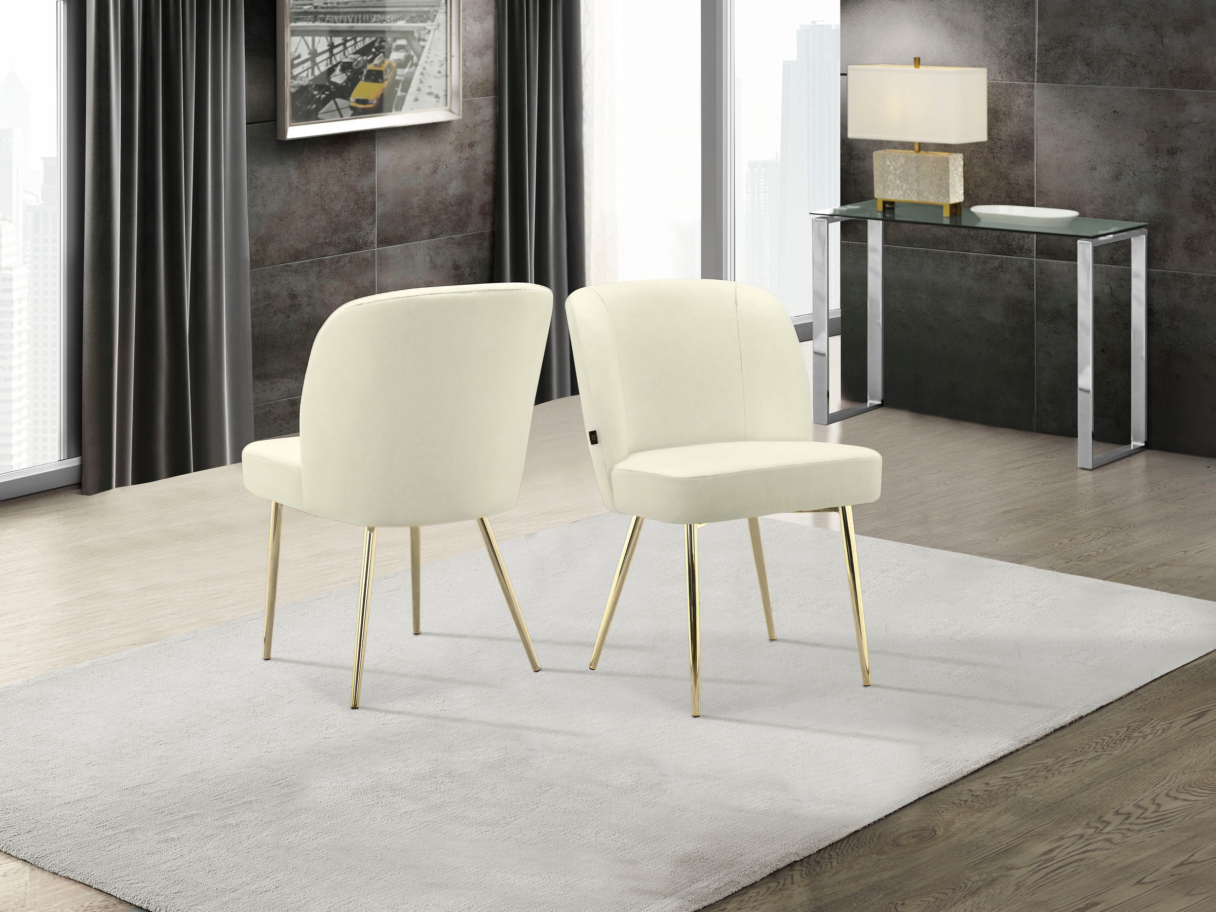 Leonique Esszimmerstuhl »Felicity« () 2 Stk.im 2er Set erhältlich, mit Sitz günstig online kaufen