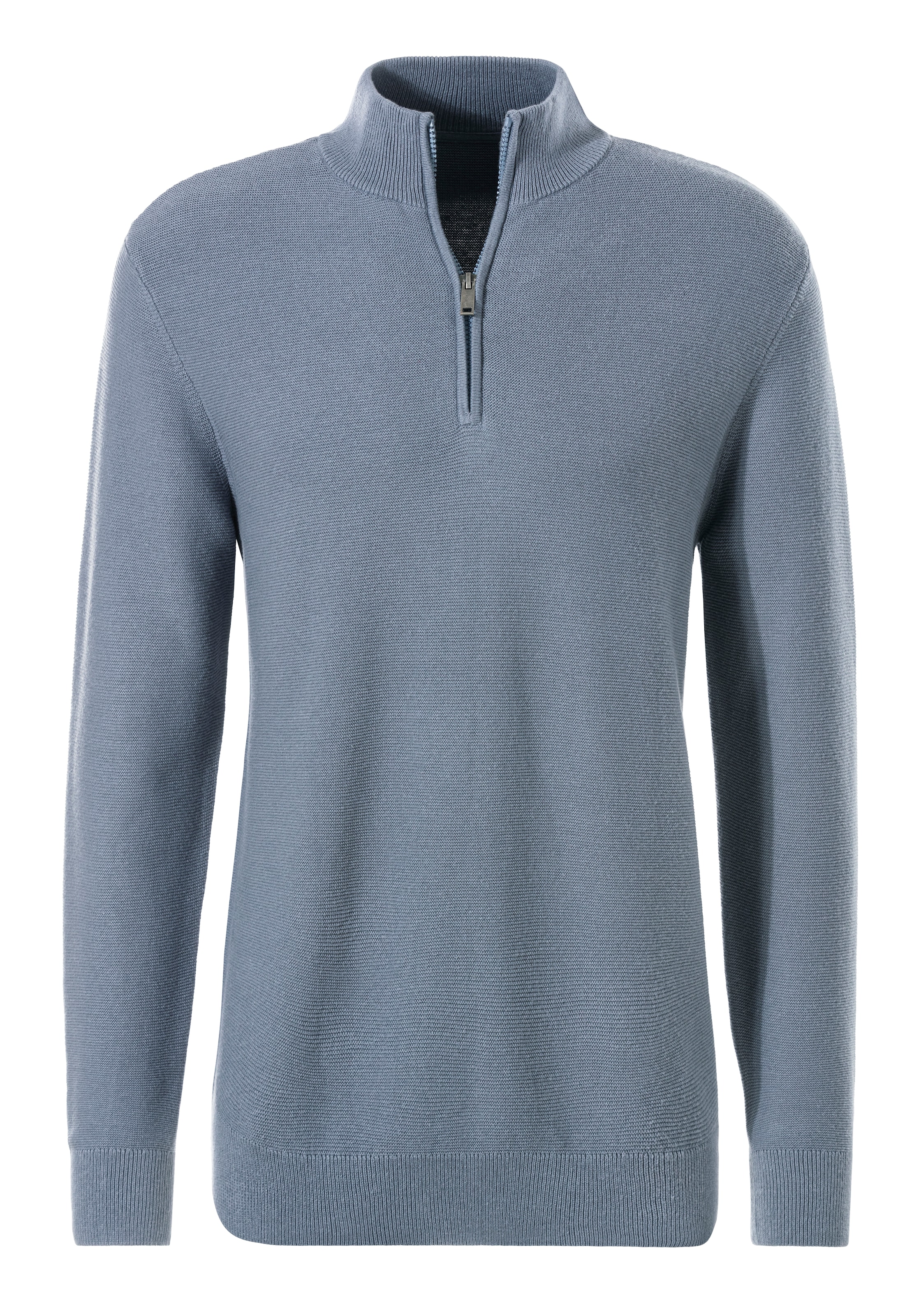 AUTHENTIC LE JOGGER Troyer, Pullover mit Stehkragen und Reißverschluss