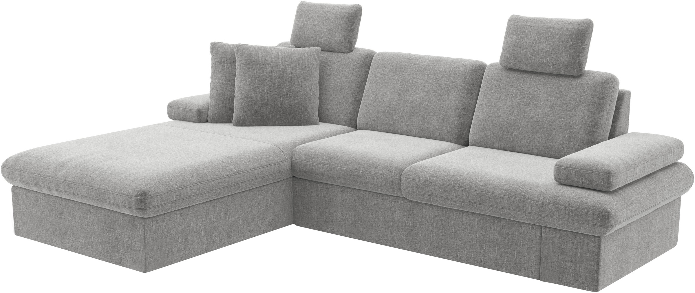 sit&more Ecksofa »Moreno«, mit Armteilverstellung,wahlweise mit Bettfunktion