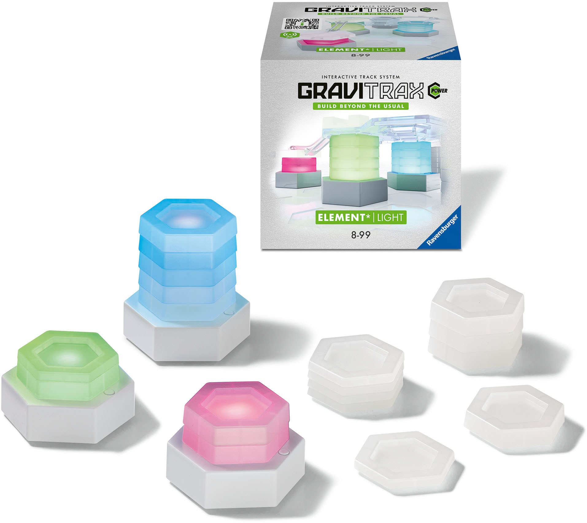 Ravensburger Kugelbahn-Bausatz »GraviTrax POWER Element Light«, Made in Europe