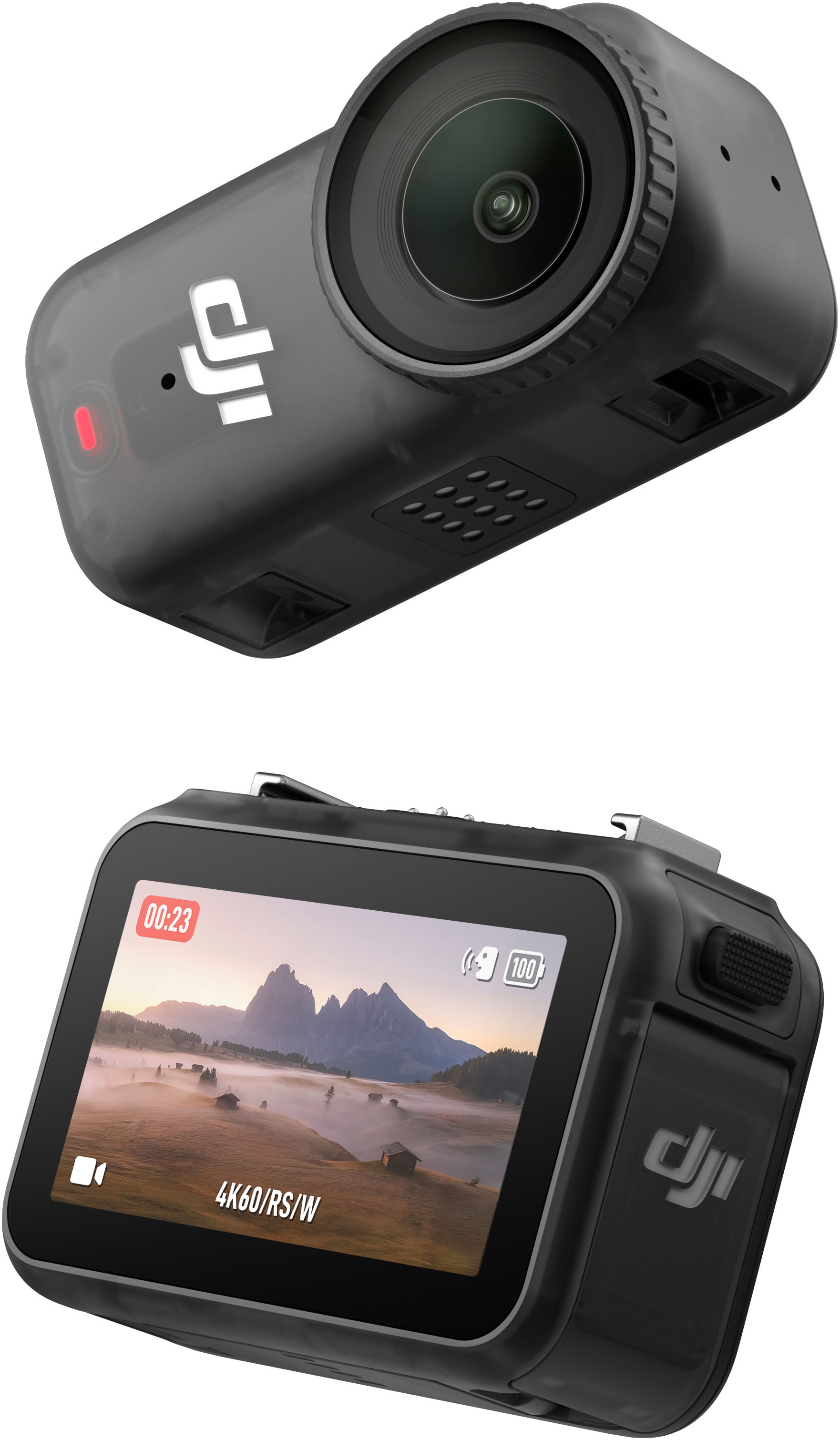 DJI Camcorder »DJI Osmo Nano Standard Combo (64GB)«, 4K Ultra HD, Bluetooth-WLAN (Wi-Fi)