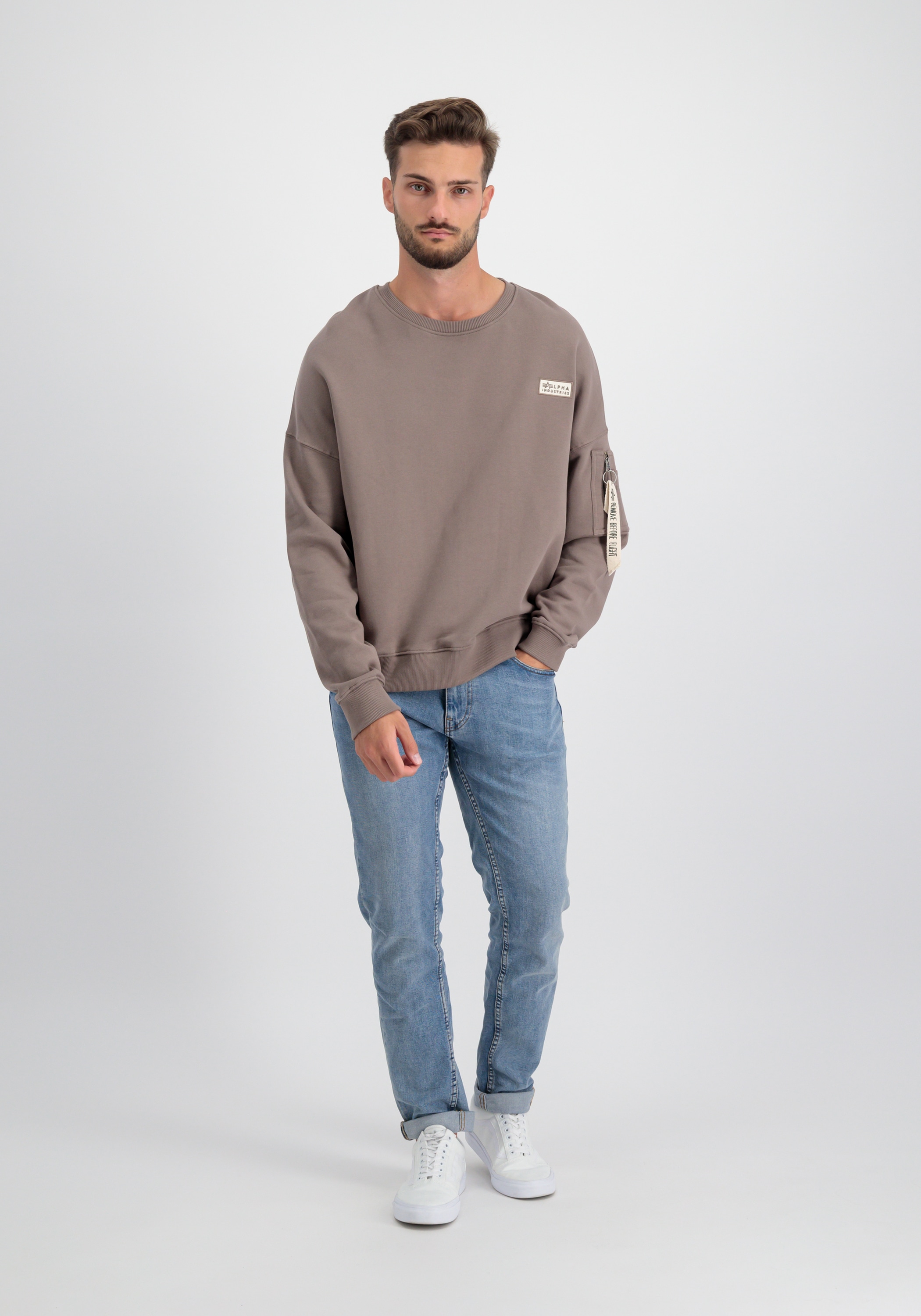 Alpha Industries Sweater »Alpha Industries Men - Sweatshirts Organics OS Sweater«