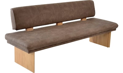 MCA furniture Polsterbank »Arco«, belastbar bis 280 Kg, Echtleder, in verschiedenen  Breiten online kaufen