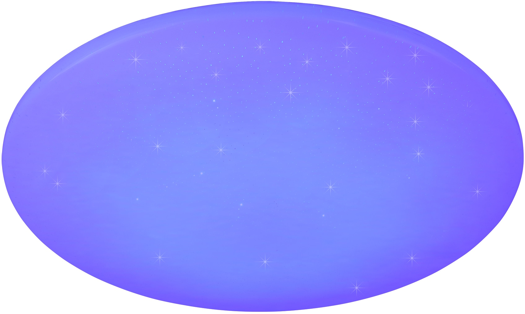 REALITY Leuchten LED Deckenleuchte »Fara«, 1 flammig, Leuchtmittel LED-Board | LED fest integriert, WiZ Smarthome RGB Deckenlampe Ø 60cm Steuerung per App Starlight Cover