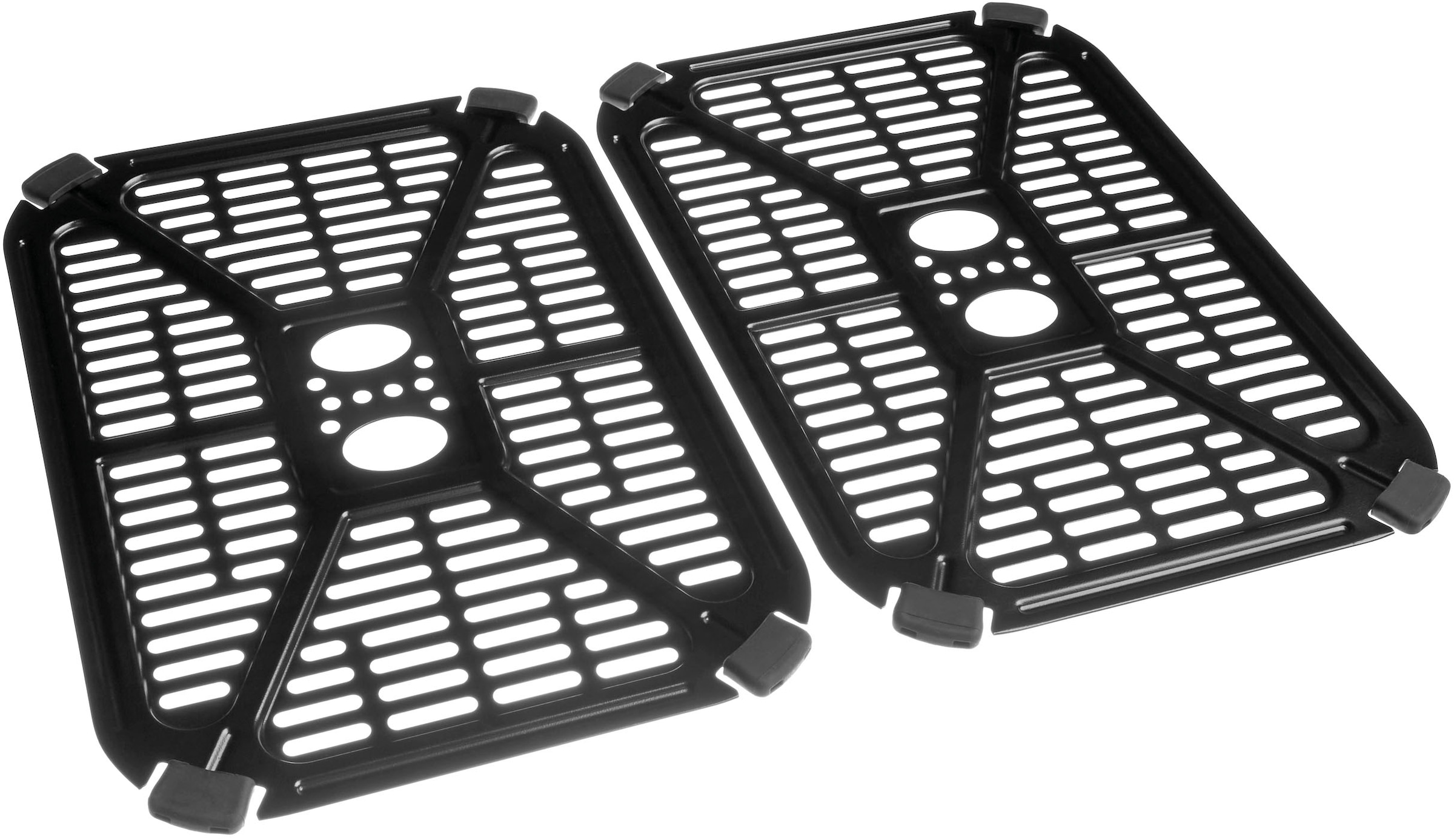 RUSSELL HOBBS Heißluftfritteuse »27680-56 s SatisFryTM Dual basket, 4,5L«, 2800 W, Airfryer–wenig oder kein Öl erforderlich, 9 Programme, 9 L