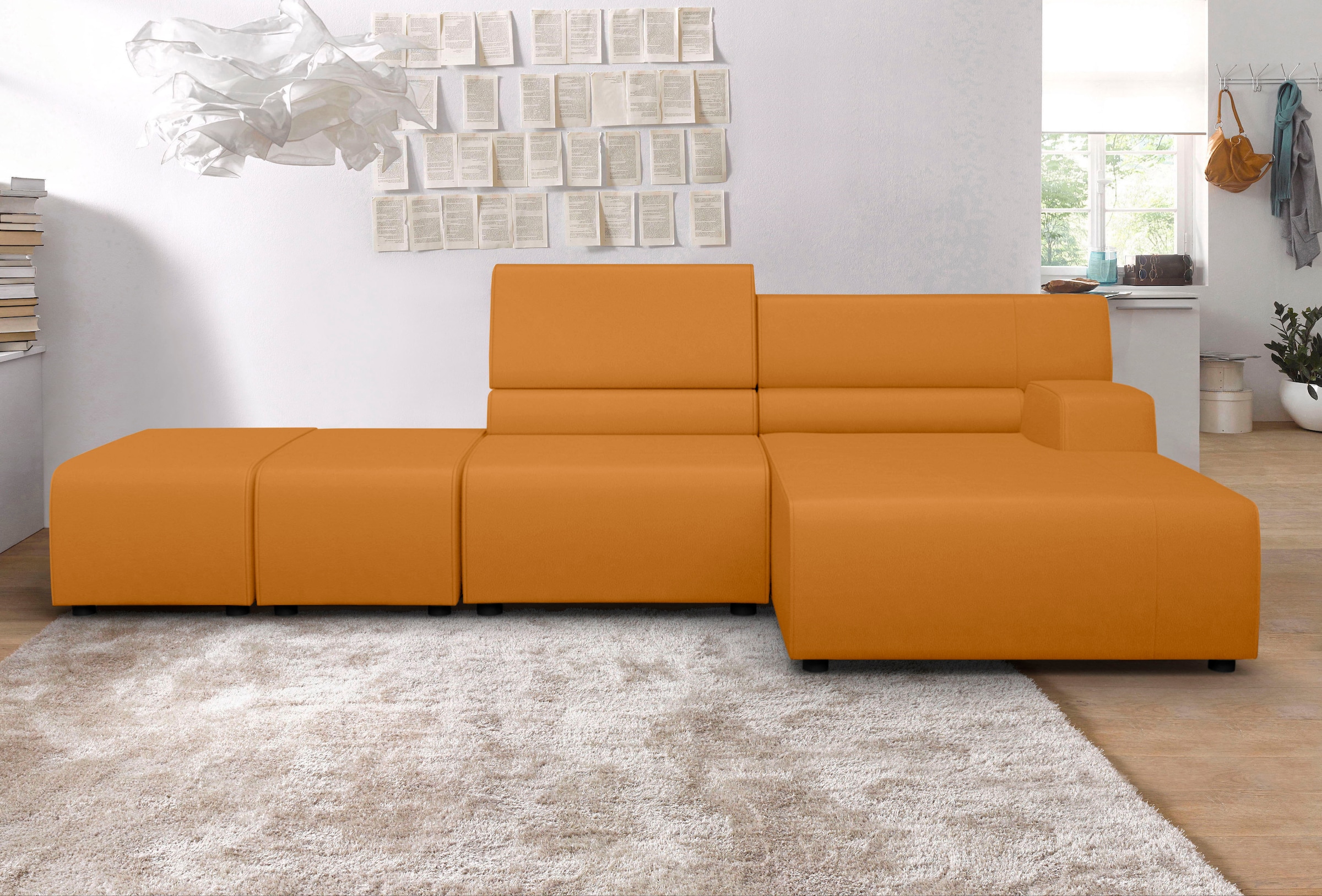 Egoitaliano Ecksofa »Babouche, Designsofa mit außergewöhnlichem Sitzkomfort günstig online kaufen