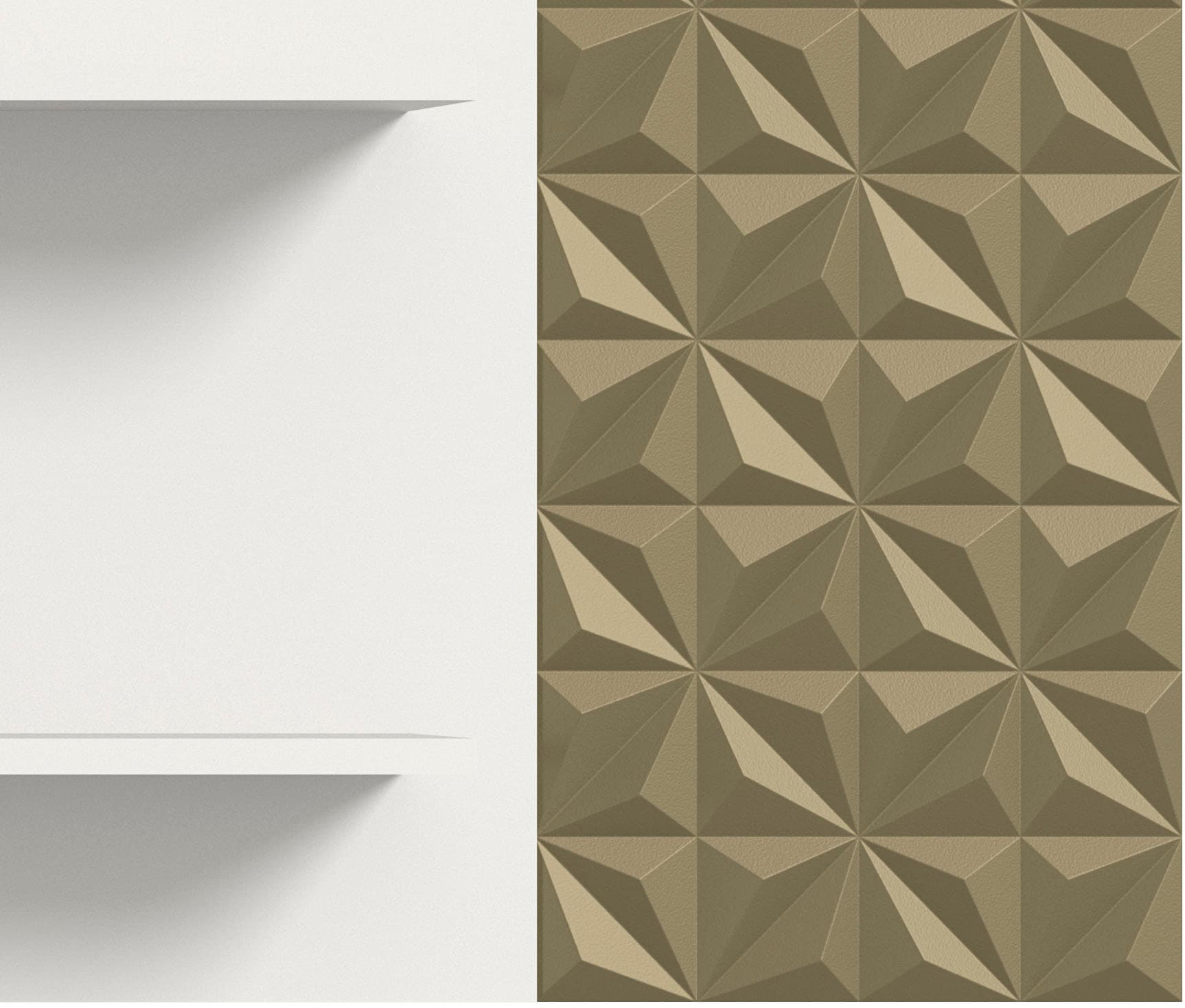 INOSIGN Wandboard »Vicenza, Breite 140 cm, Ornamentabsetzung, 2 Ablageböden«, Wandregal, Regal, Board, Wandablage, Ablageboard