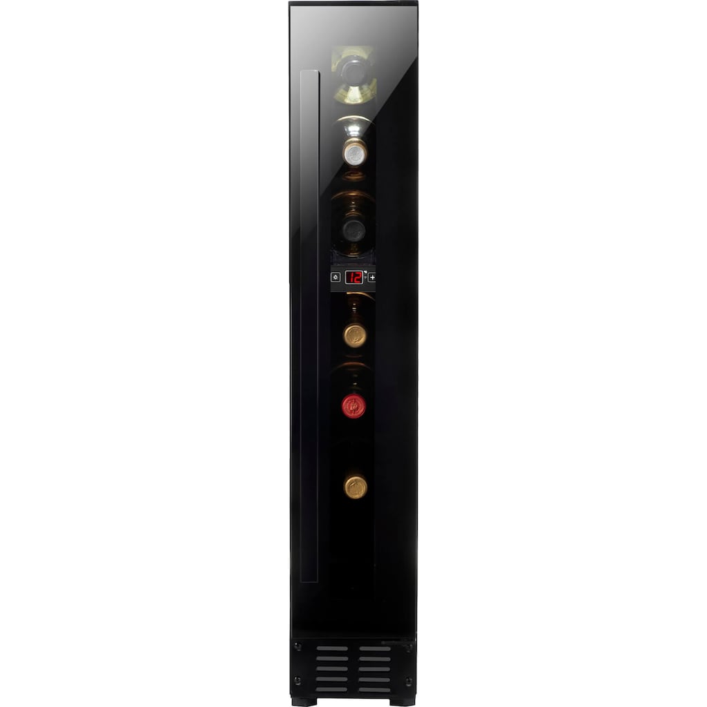 Amica Weinkühlschrank »WK 341 100-1 S«, für 7 Standardflaschen á 0,75l, Standkühlschrank