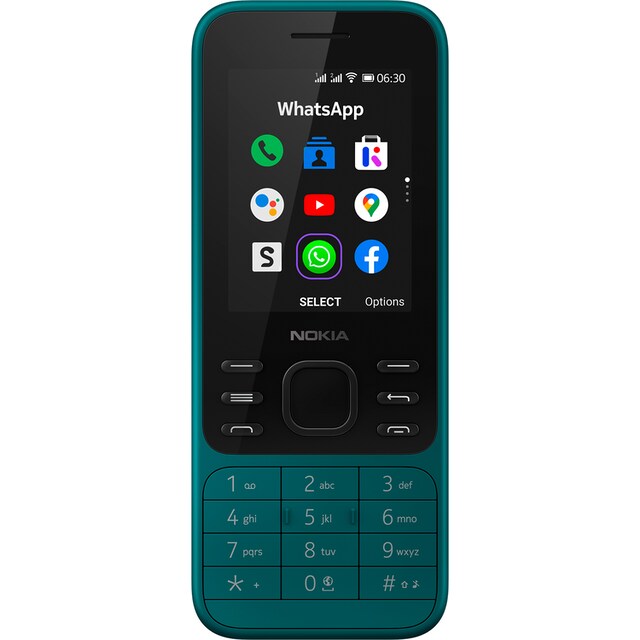 Nokia Handy »6300 4G Leo«, charcoal, 6 cm/2,4 Zoll, 4 GB Speicherplatz auf  Rechnung kaufen