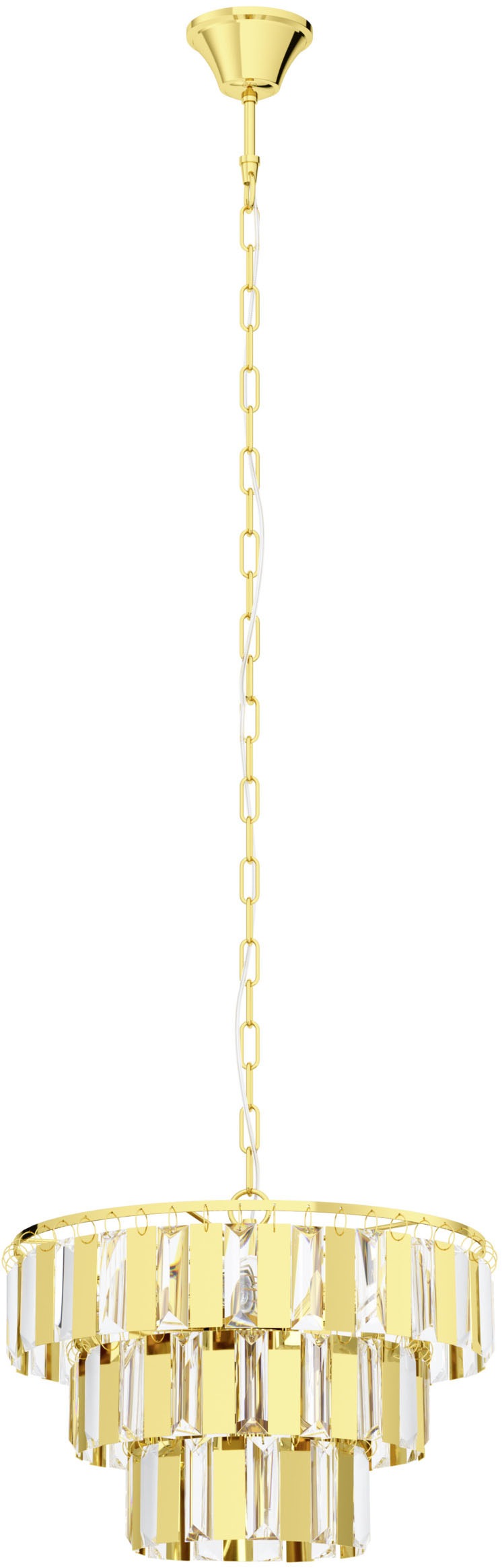 EGLO Hängeleuchte »ERSEKA Pendellampe - Stahl - E14 - 5X40W - IP20« E14 1 S günstig online kaufen