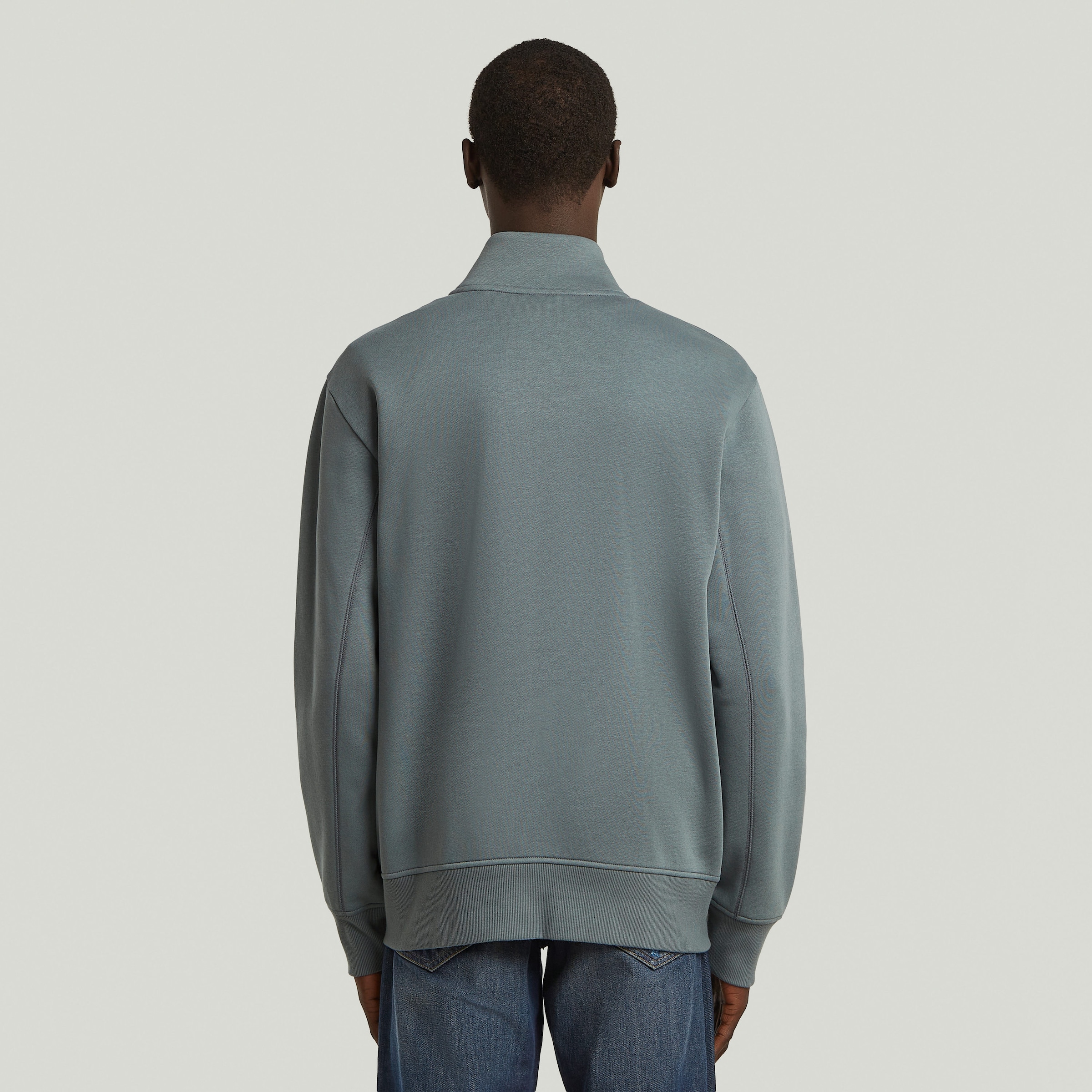 G-STAR Sweatjacke mit Logostickerei auf der Brust