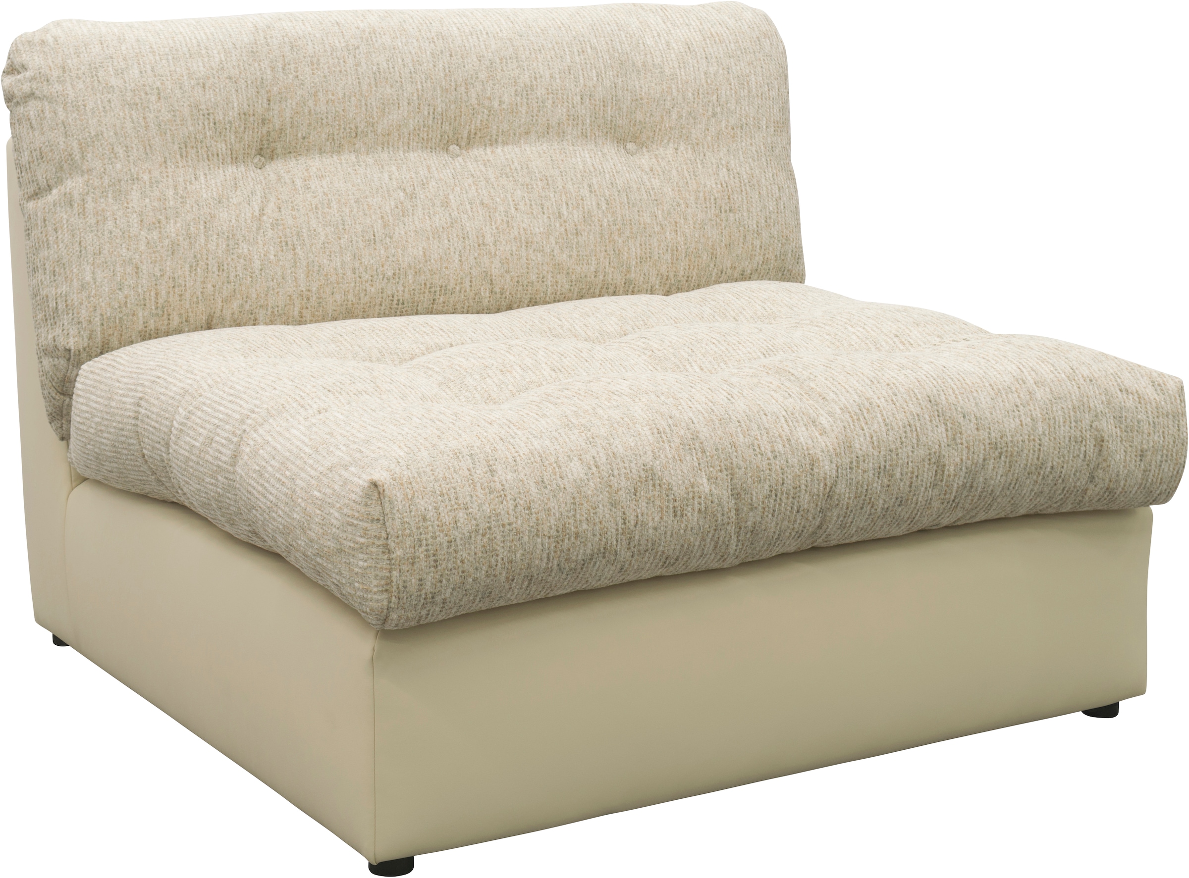 DOMO collection Sofaelement »Caleo, 121 cm breit, modular, großzügige Polsterung« erweiterbar mit weiterem Sofaelement, Einzelsofa und Eckelement