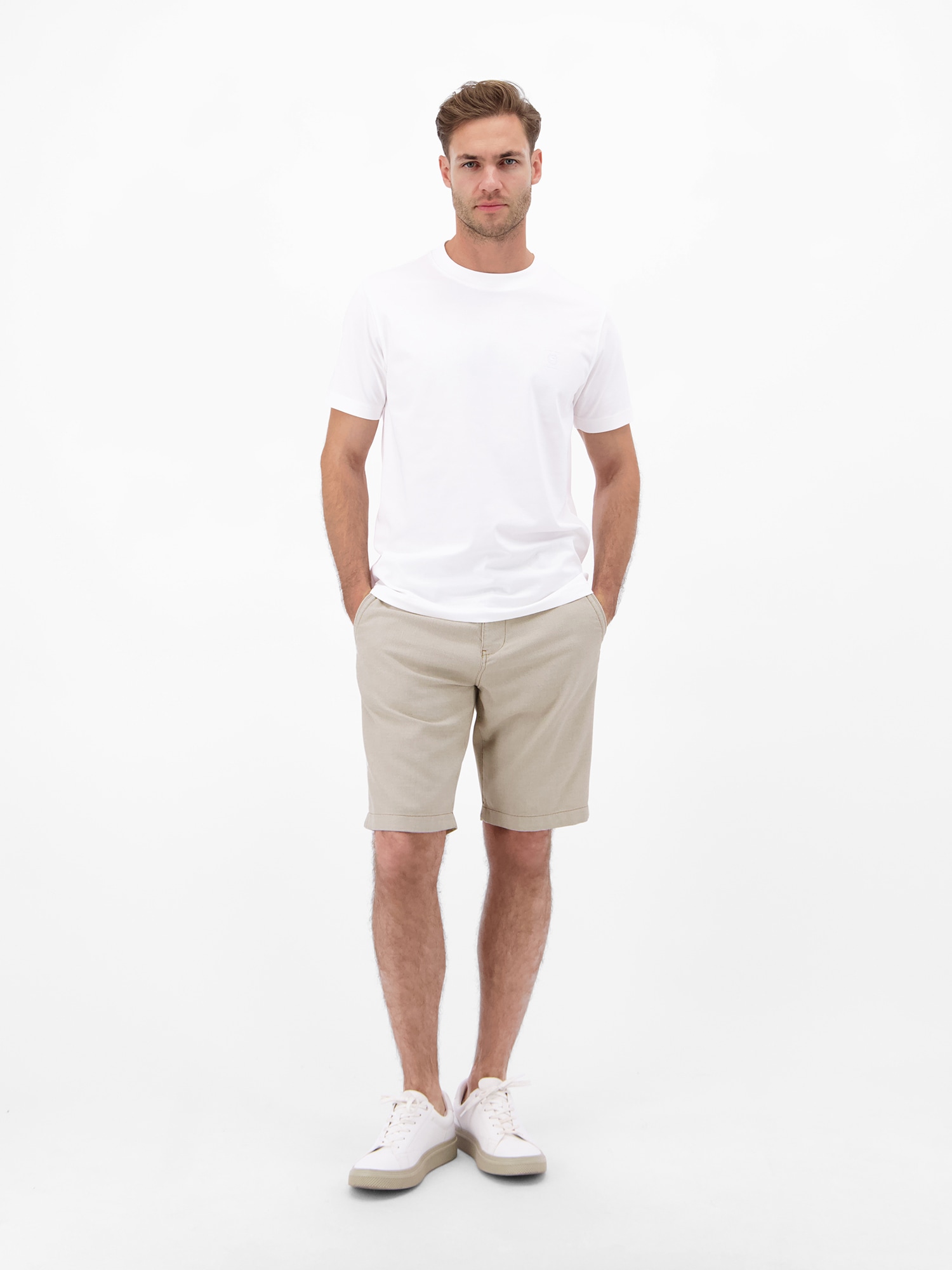 LERROS Chinoshorts »Flexible Chino Bermuda in Strukturqualität«