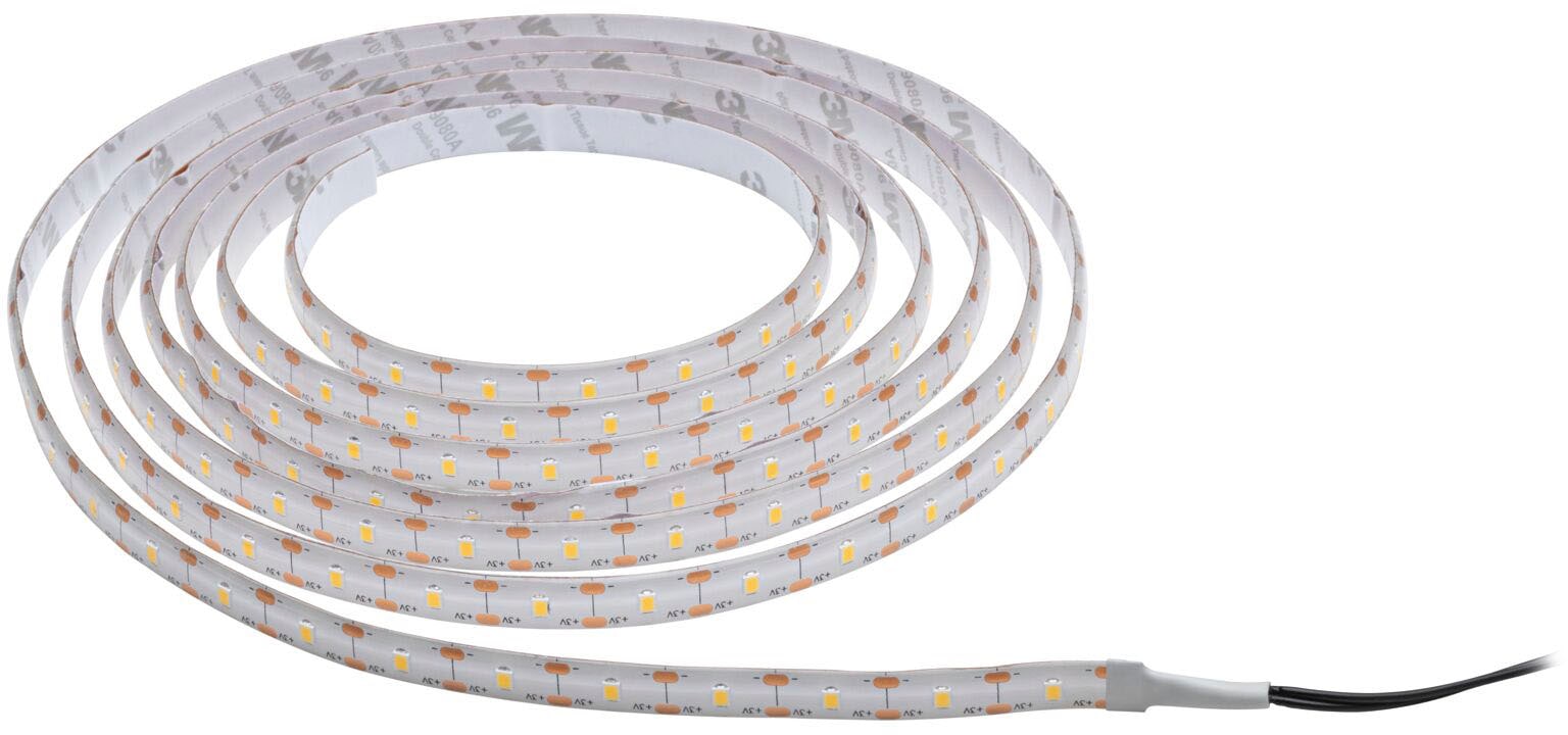 Paulmann LED-Streifen »Solar mit Dämmerungssensor IP44 3m 2700K 0,3W Schwarz« 1 Stk.-flammig