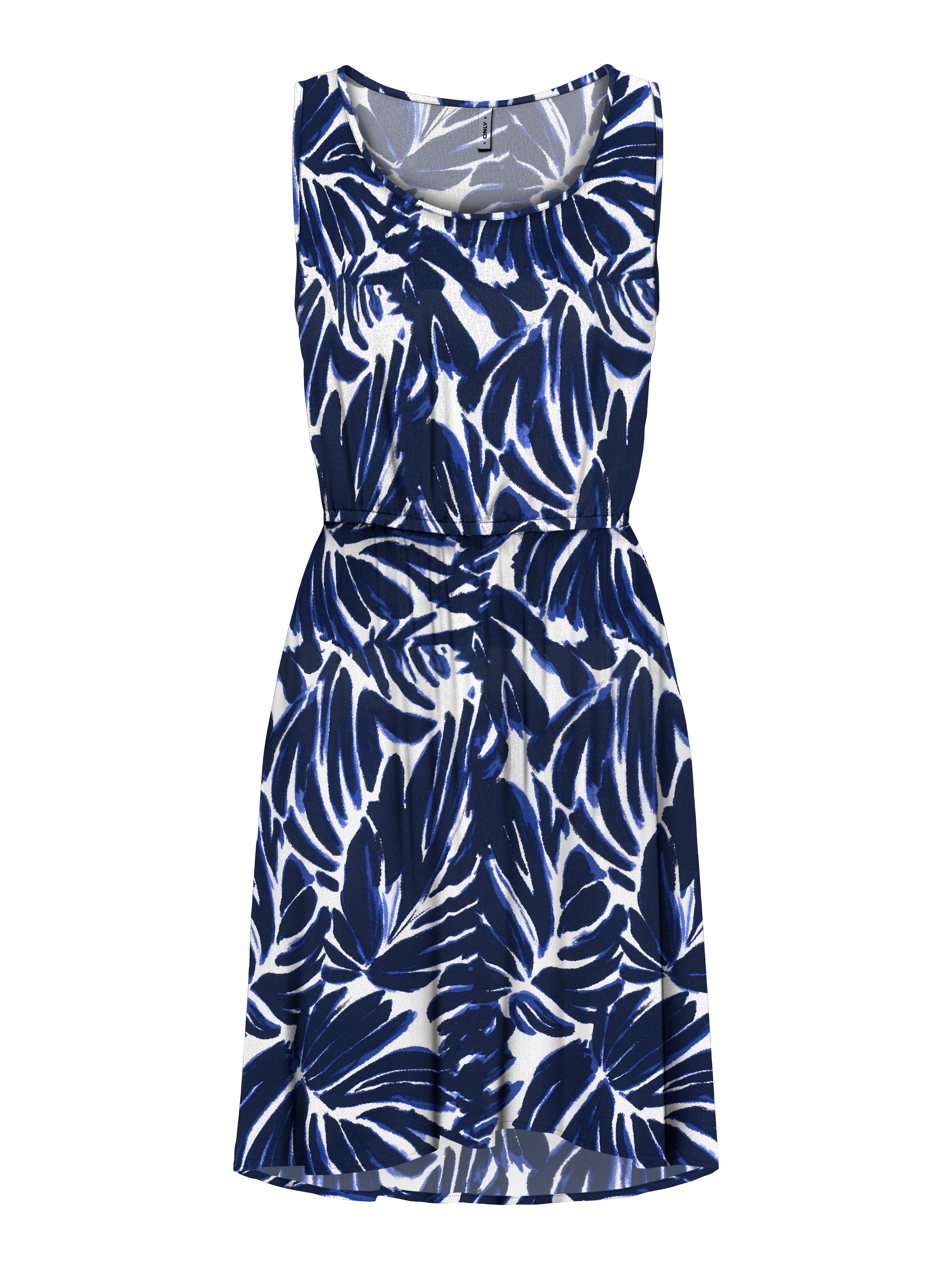 ONLY Sommerkleid »ONLNOVA LIFE S/L SARA DRESS« Viskose, regular fit, Rundhals