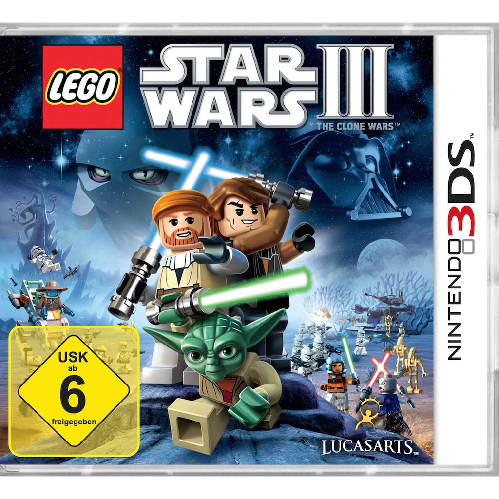 Lucas Arts Spielesoftware »LEGO Star Wars III: The Clone Wars«, Nintendo 3DS