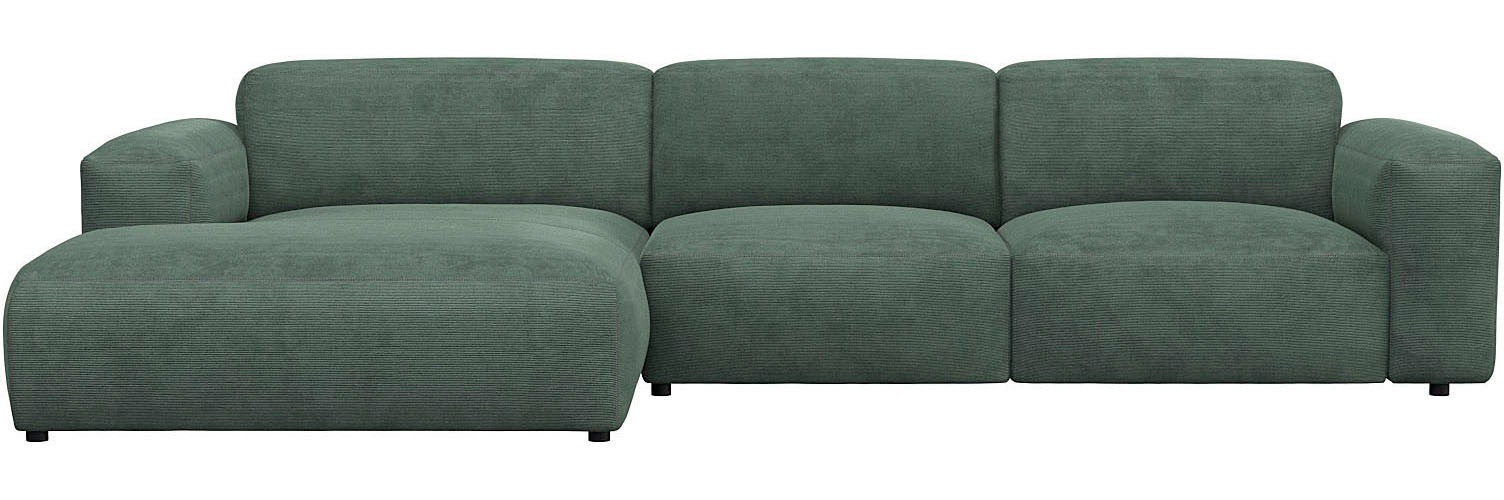 FLEXLUX Ecksofa »Lucera bequem und komfortabel durch hochwertigen Sitzaufba günstig online kaufen