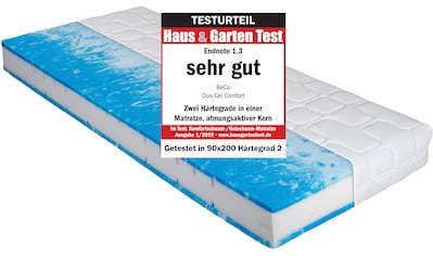 BeCo EXCLUSIV Gelschaummatratze »Duo Gel Comfort«, 20 cm cm hoch, (1 St.),... kaufen