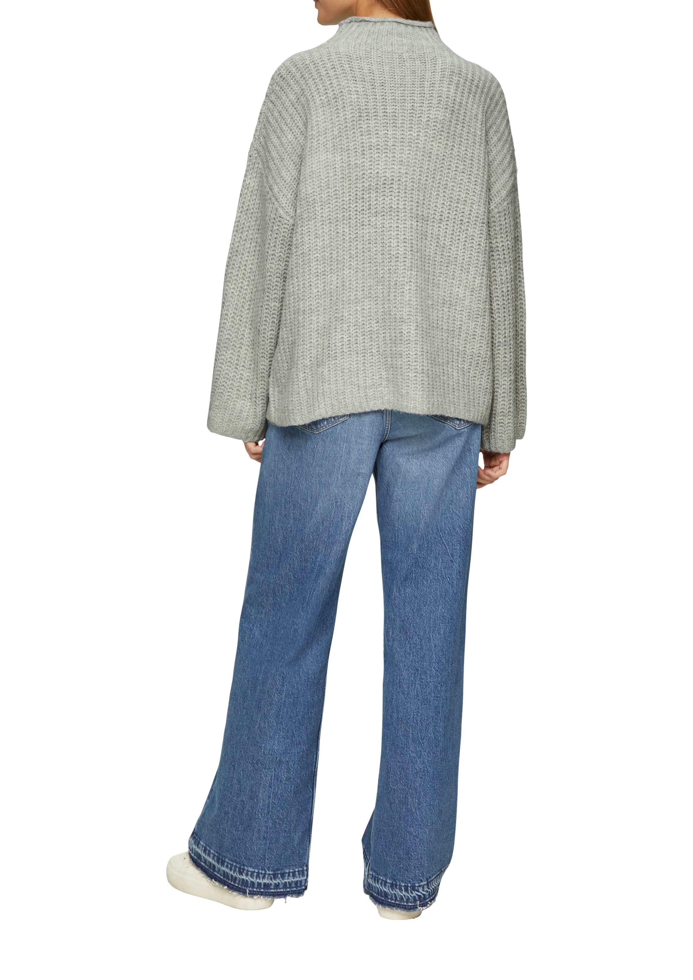 s.Oliver Strickpullover, mit Strukturmuster