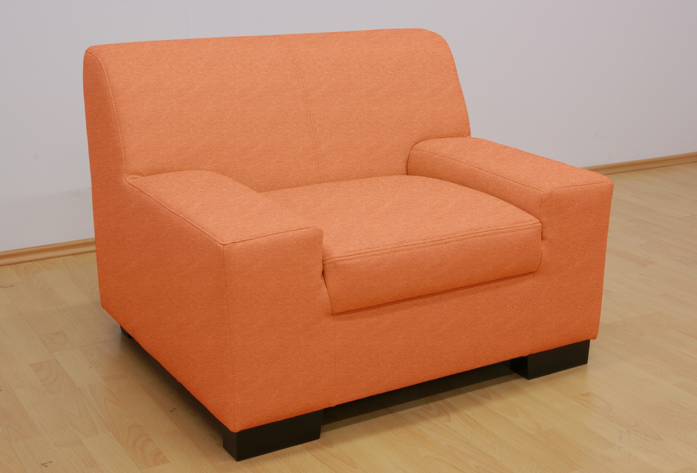DOMO collection Sessel »Norma kubisch und zeitlos, komfortabel, flache Arml günstig online kaufen