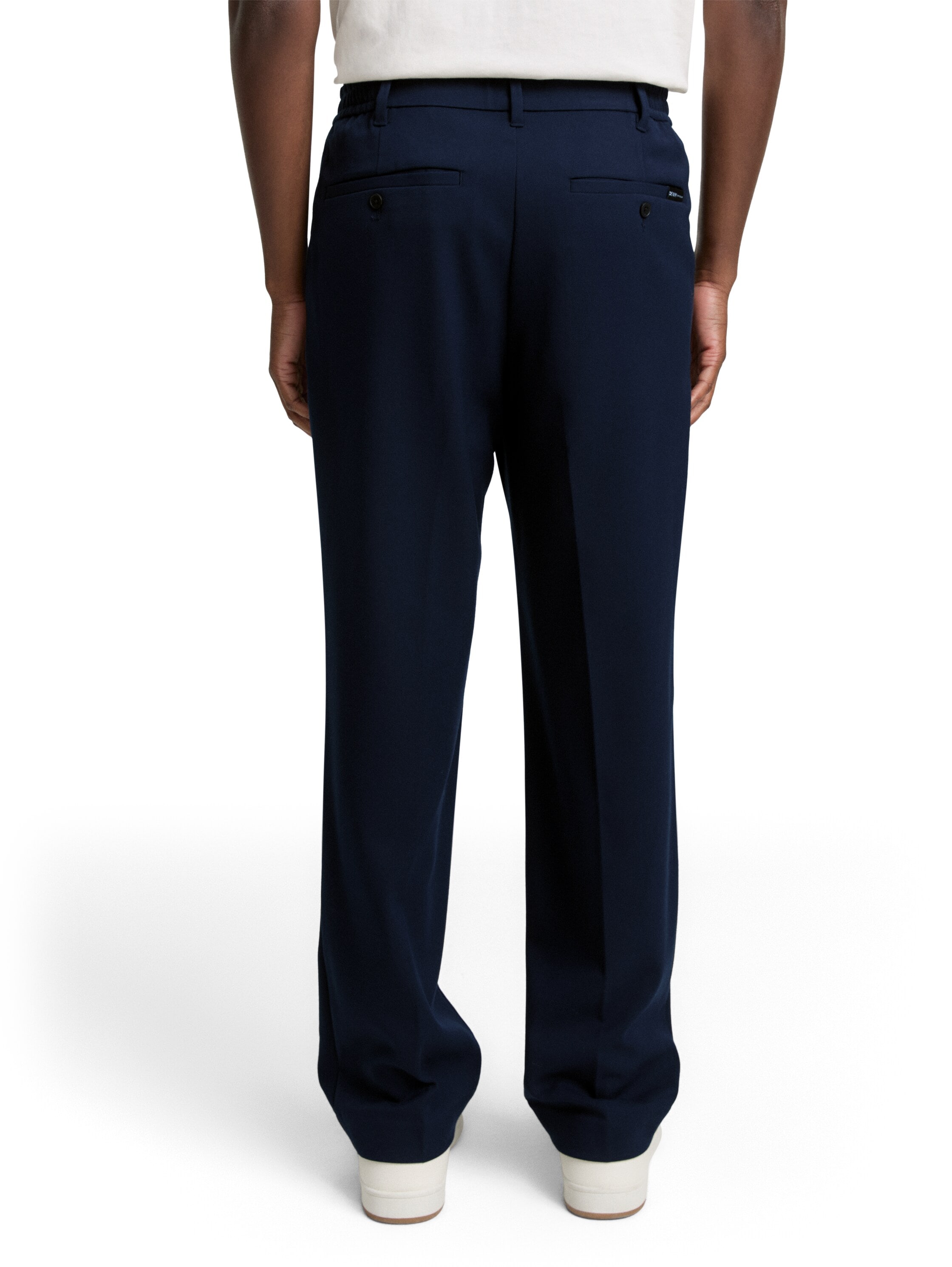 TOM TAILOR Denim Chinohose, mit Bügelfalte