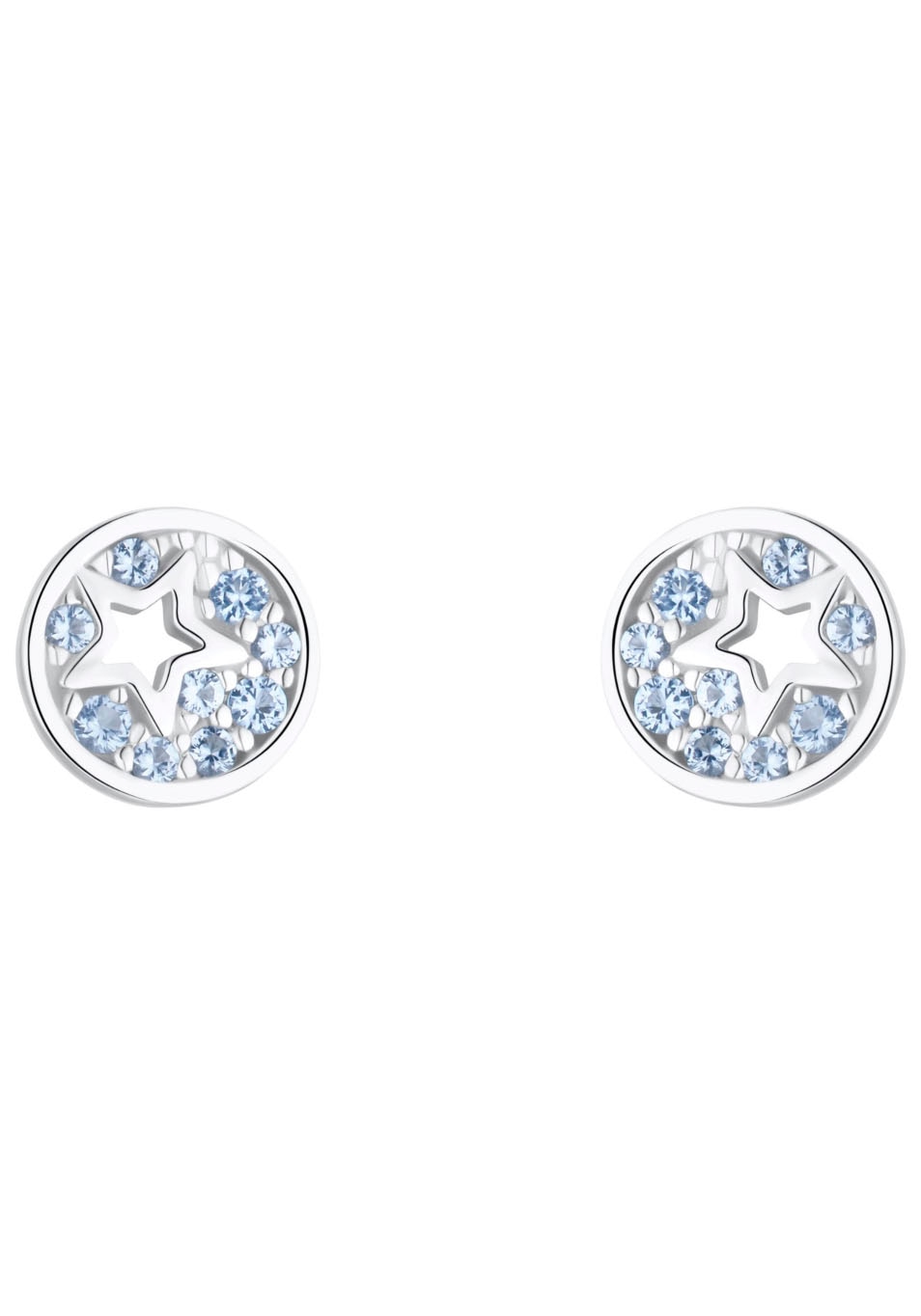 s.Oliver Junior Paar Ohrstecker »Sterne, 2036457, 2036458«, mit Zirkonia (synth.)