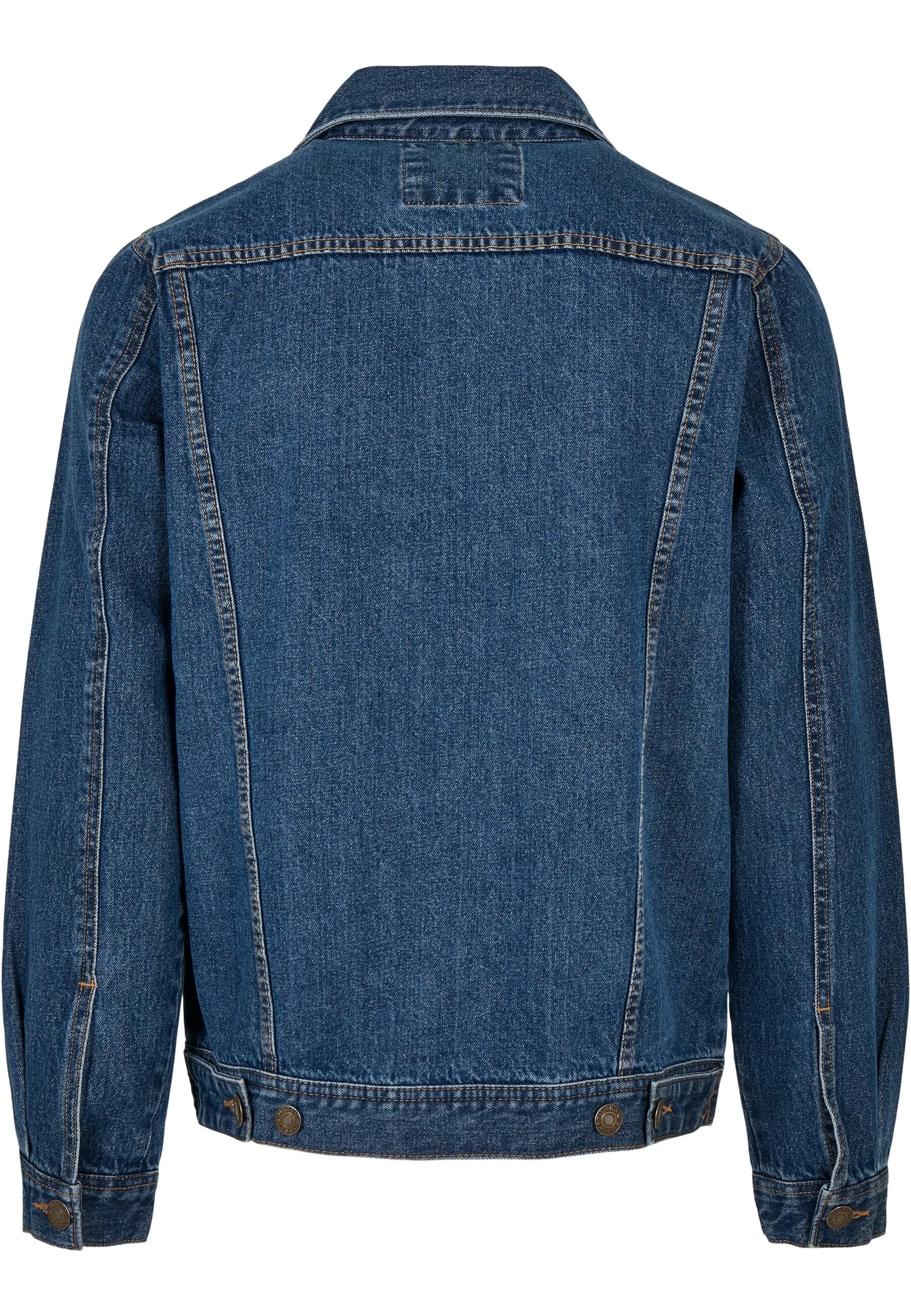 URBAN CLASSICS Jeansjacke »Urban Classics Herren Organic Basic Denim Jacket« 1 Stk. tlg. ohne Kapuze