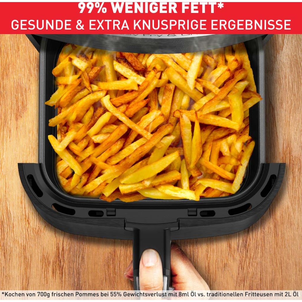 Tefal Heißluftfritteuse »EY5018 Easy Fry & Grill Classic«, 1400 W, einstellbare Temperatur, 4,2 Liter Fassungsvermögen, 60-Minuten-Timer