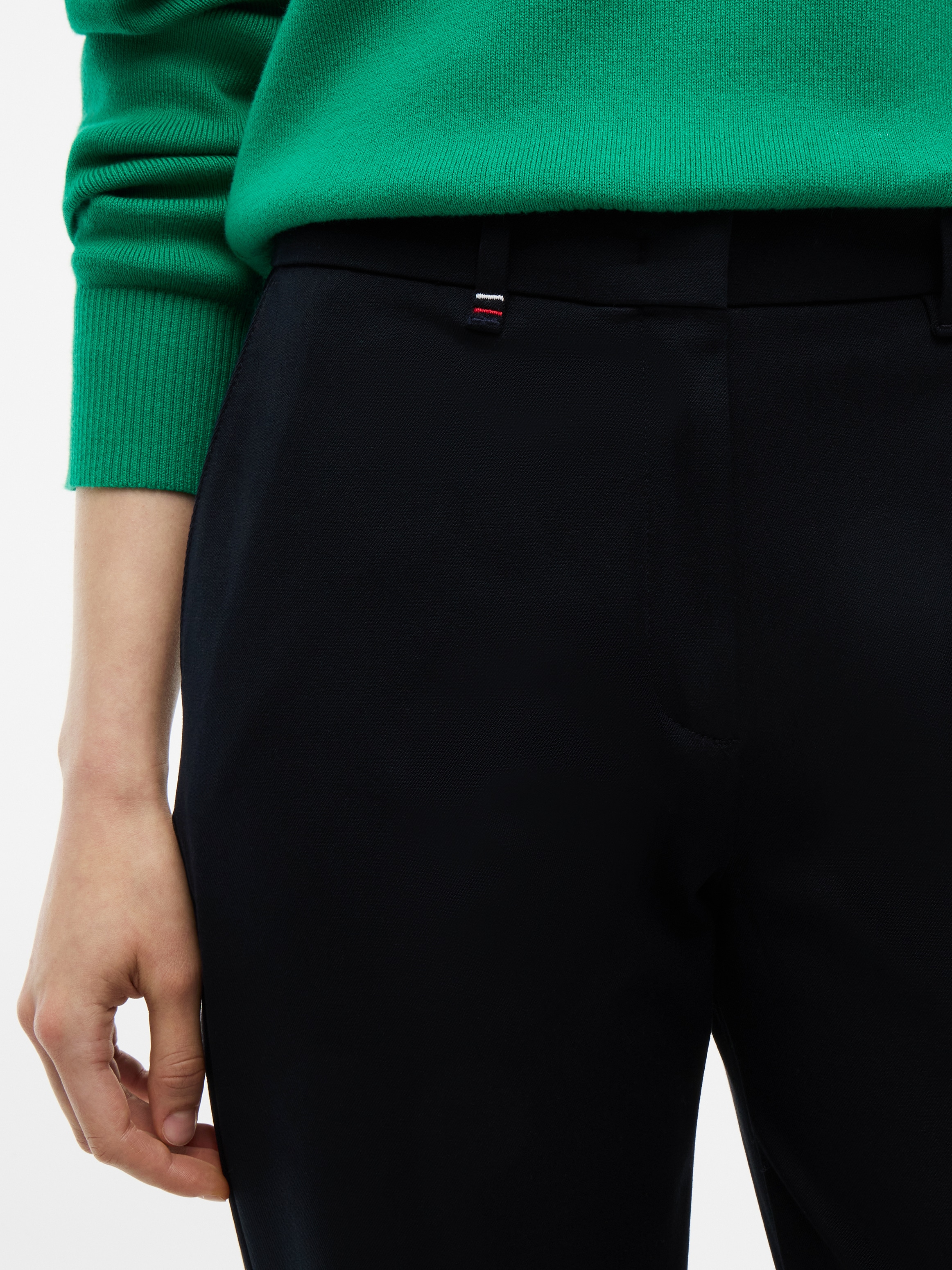 Tommy Hilfiger Anzughose »GABARDINE SLIM STRAIGHT«  Baumwollmischung, slim fit