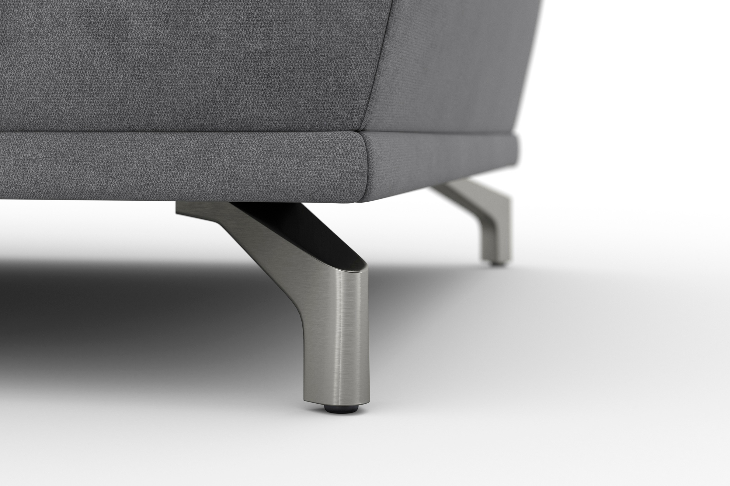sit&more Ecksofa »Cabrio L-Form, mit Sitztiefenverstellung, Arm- und Kopfteilverstellung«, 3 Nierenkissen, Federkern, optional Bettfunktion und Stauraum