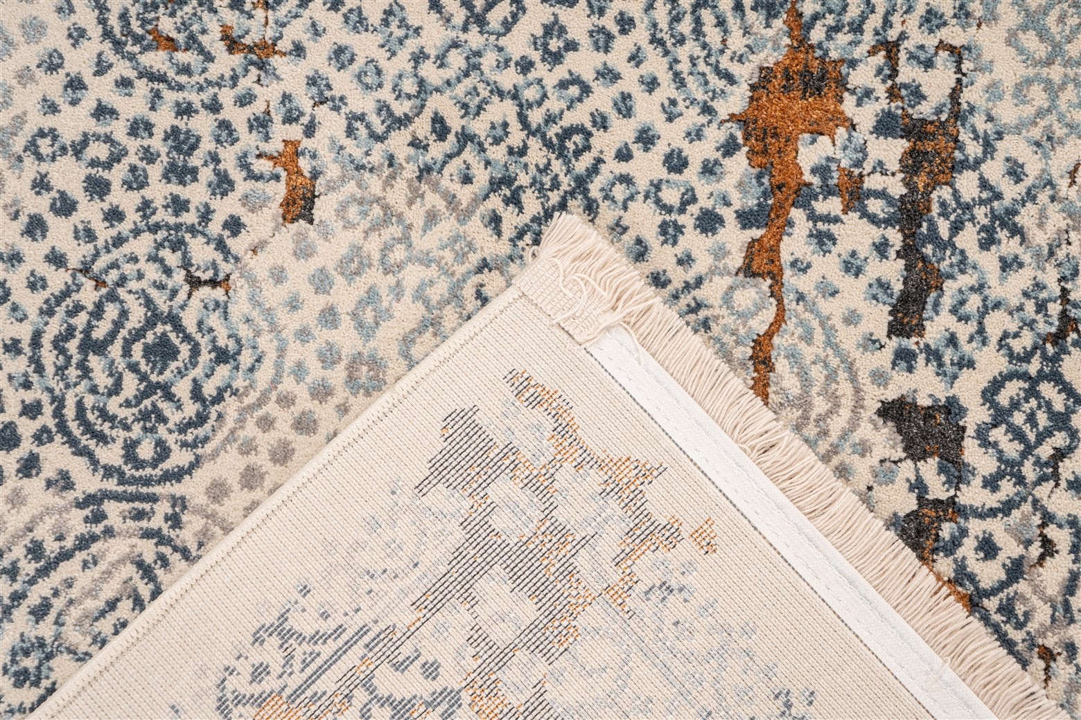 Arte Espina Teppich »Palace 200«, rechteckig, 13 mm Höhe, Soft Touch, Vintage-Design, dezente Farben