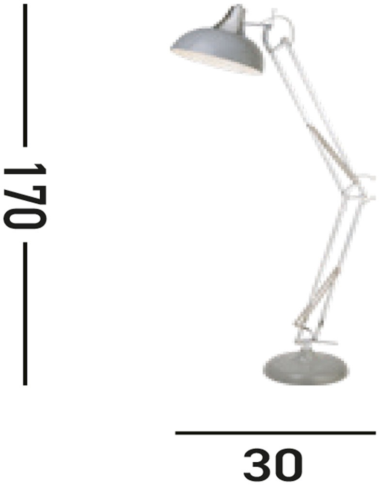 Searchlight Stehlampe »Goliath Task Floor Lamp« E27 1 Stk.