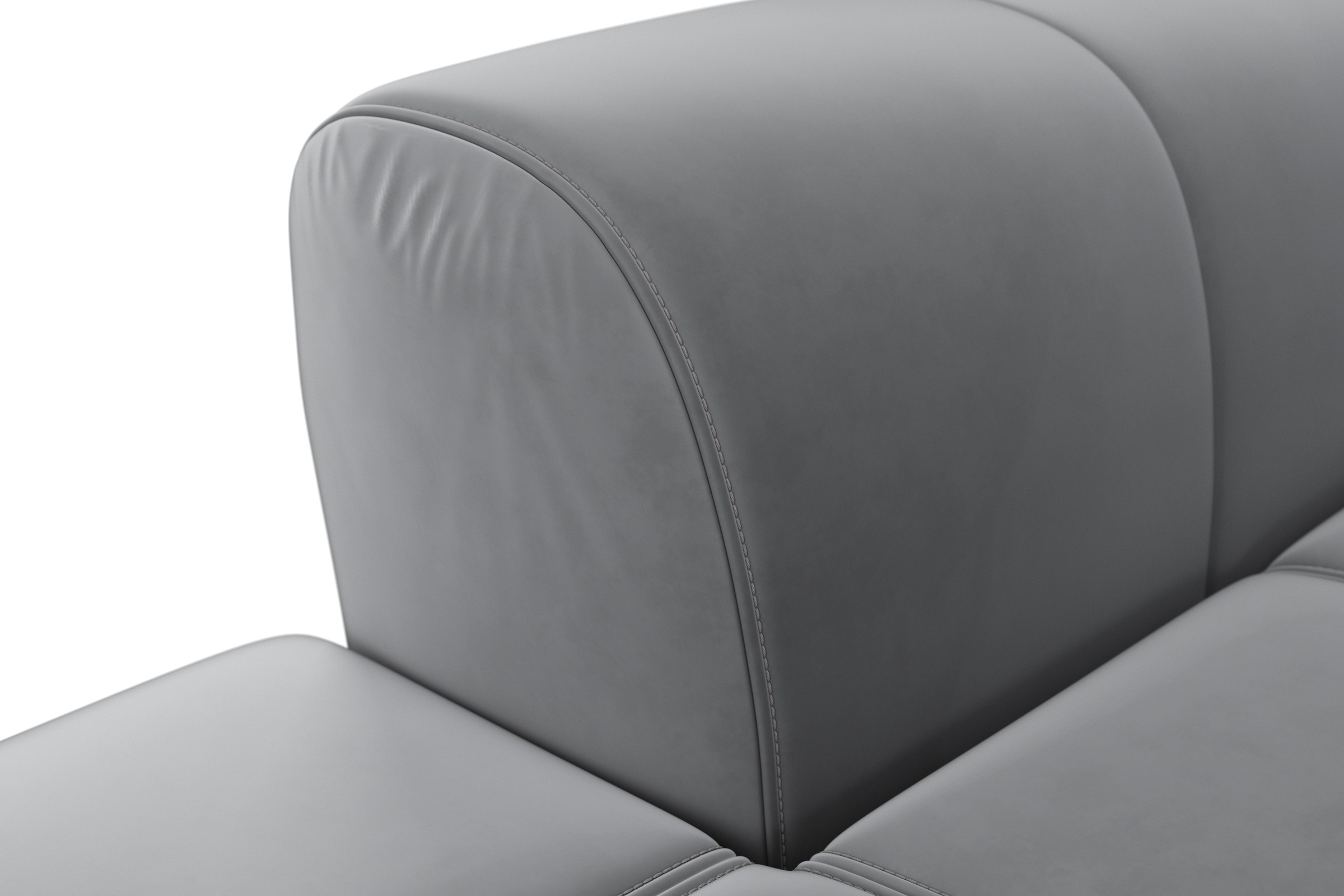 sit&more Ecksofa »Bendigo L-Form«, inklusive Sitztiefenverstellung, Bodenfreiheit 15 cm, 2 Fußfarben