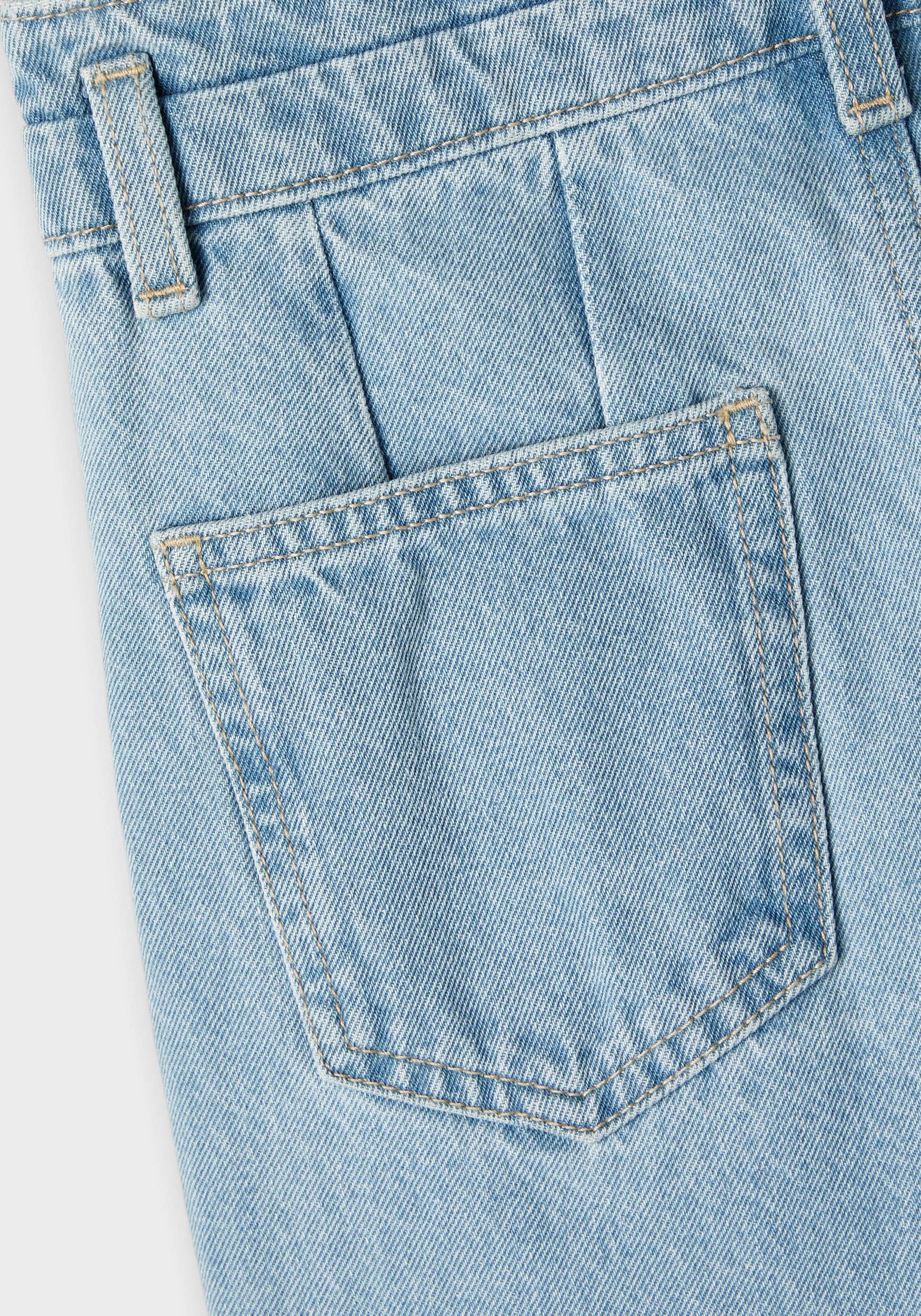 High-waist-Jeans JEANS »NKFBELLA HW Name NOOS« MOM AN kaufen It 1092-DO