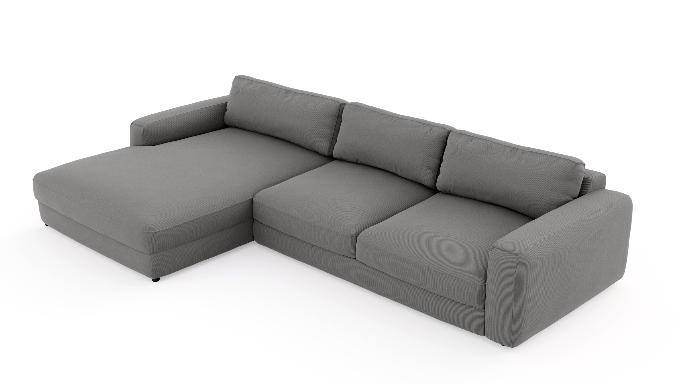 Places of Style Ecksofa »Bloomfield, bequem und elegant, OTTOs Choice, L-Form«, wahlweise mit Bettfunktion und Bettkasten