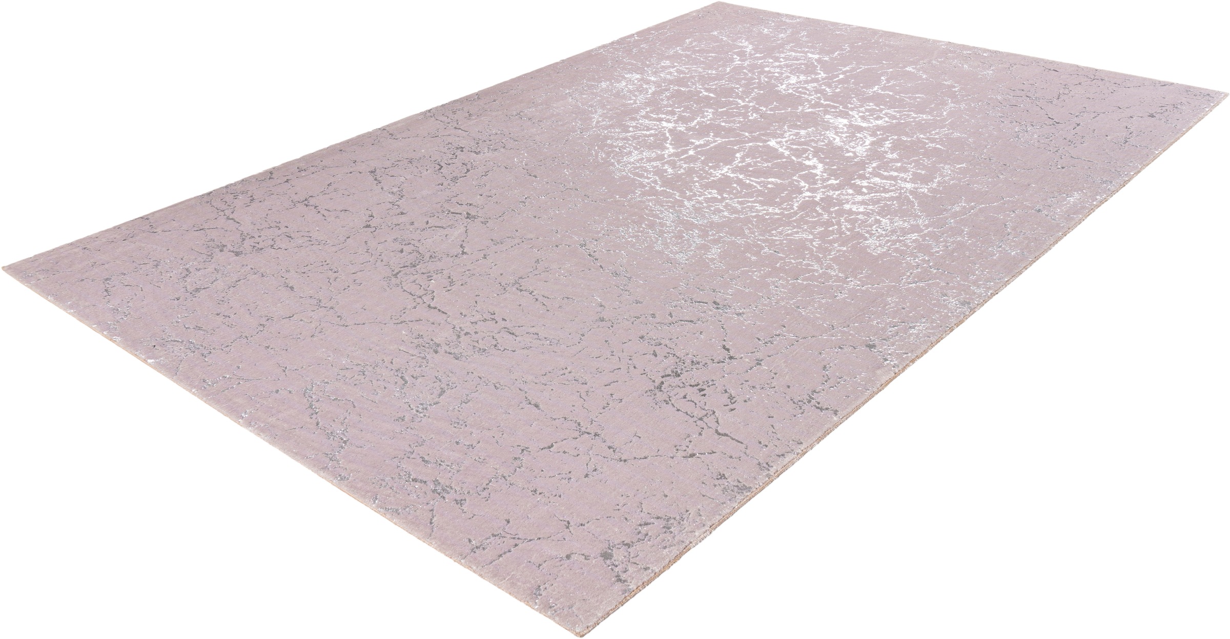 me gusta Teppich »Bijou 225« rechteckig 20 mm Höhe Glanz Effekt, Wohnzimmer