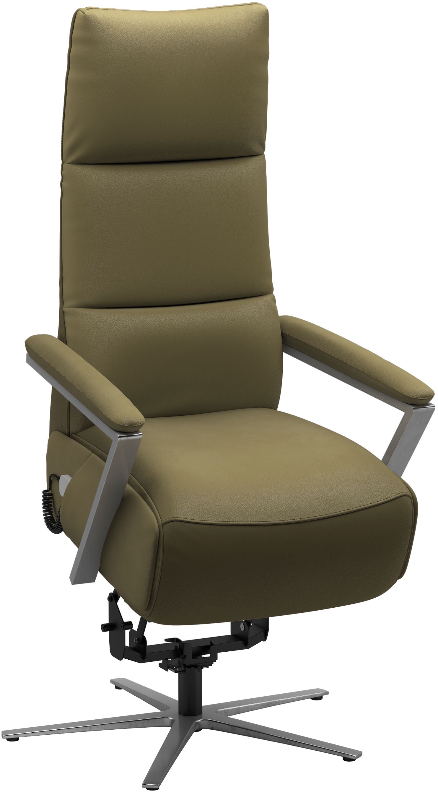 sit&more TV-Sessel »Vario Comfort, inkl. Kopfteilverstellung & 360° Drehfunktion«, inkl. Herz-Waage-Funktion & 3 Motoren, Höhe der Armlehnen 62cm