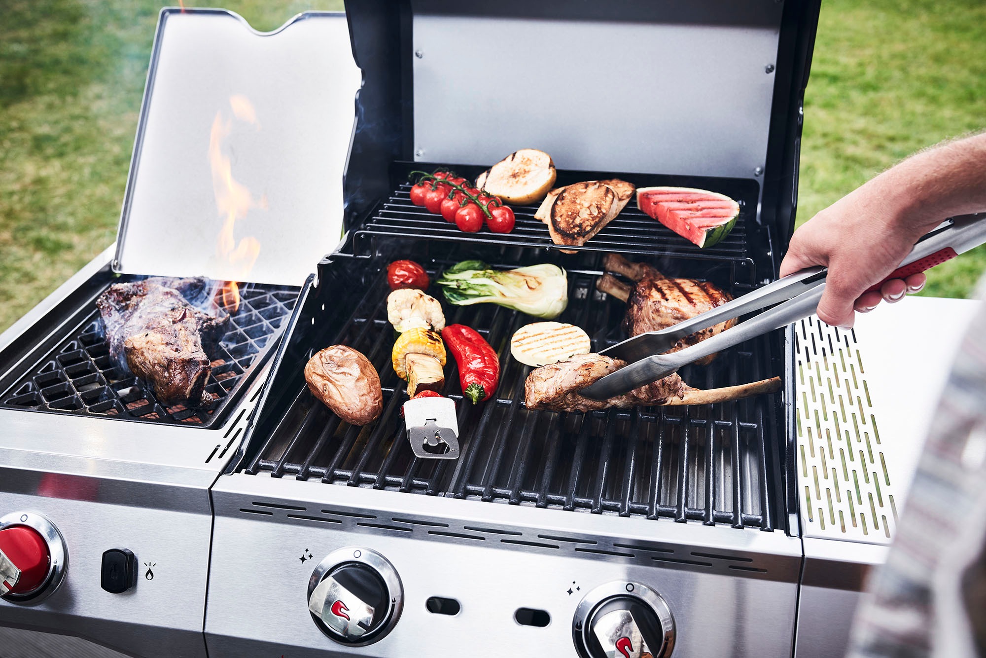 2. Bild von Char-Broil Gasgrill »Advantage PRO S 2«, 50 mb, mit 900°C Hochleistungs-Sear-Brenner und Komfortausstattung