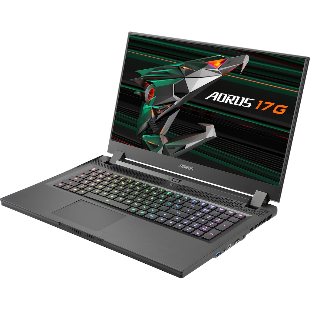 Gigabyte Notebook »AORUS 17G XD-73DE345SH«, 43,94 cm, / 17,3 Zoll, Intel, Core i7, GeForce RTX 3070, 512 GB SSD