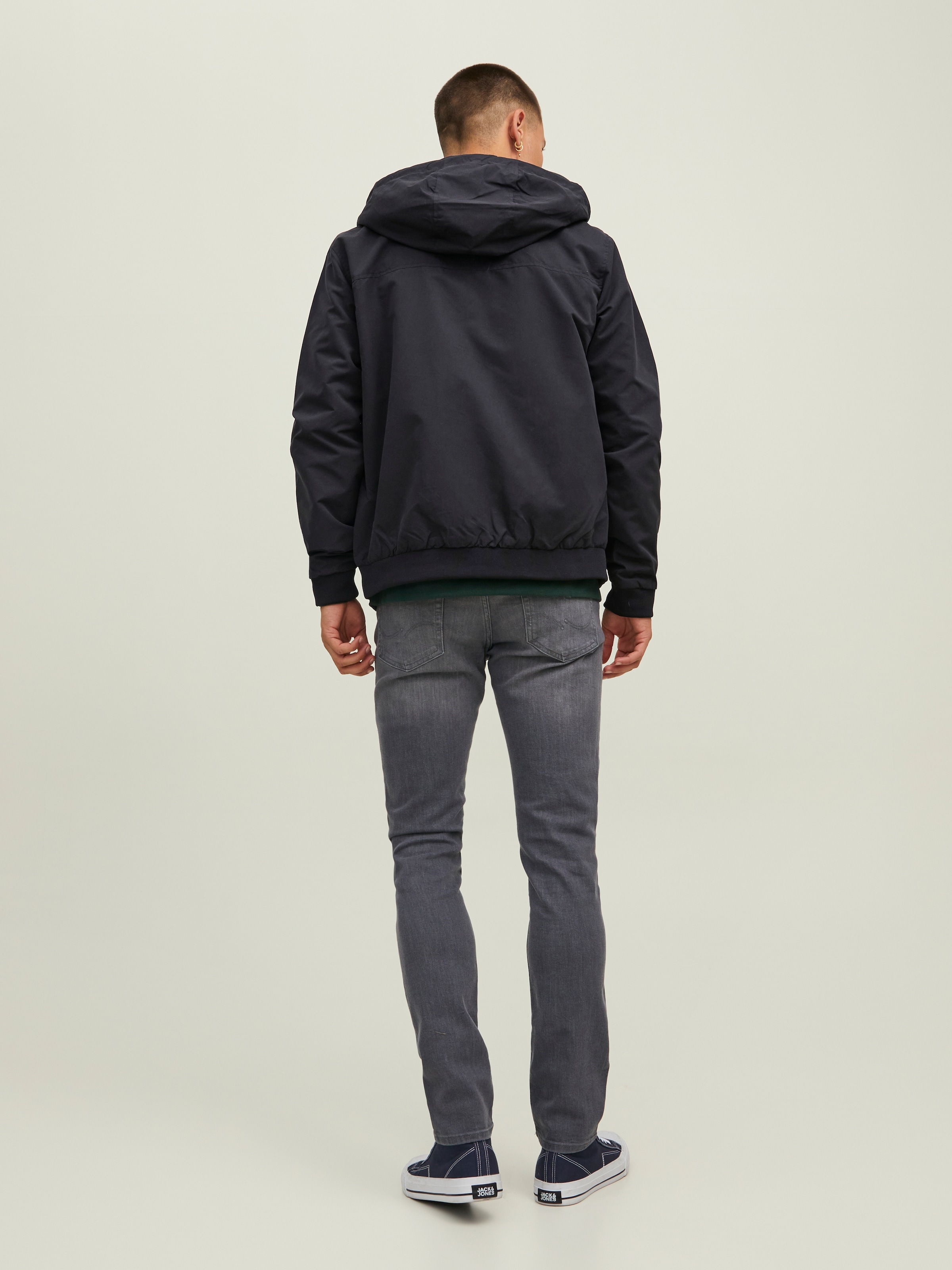Jack & Jones Blouson »JJERUSH mit Kapuze« mit Kapuze Kunstfaser, regular fit
