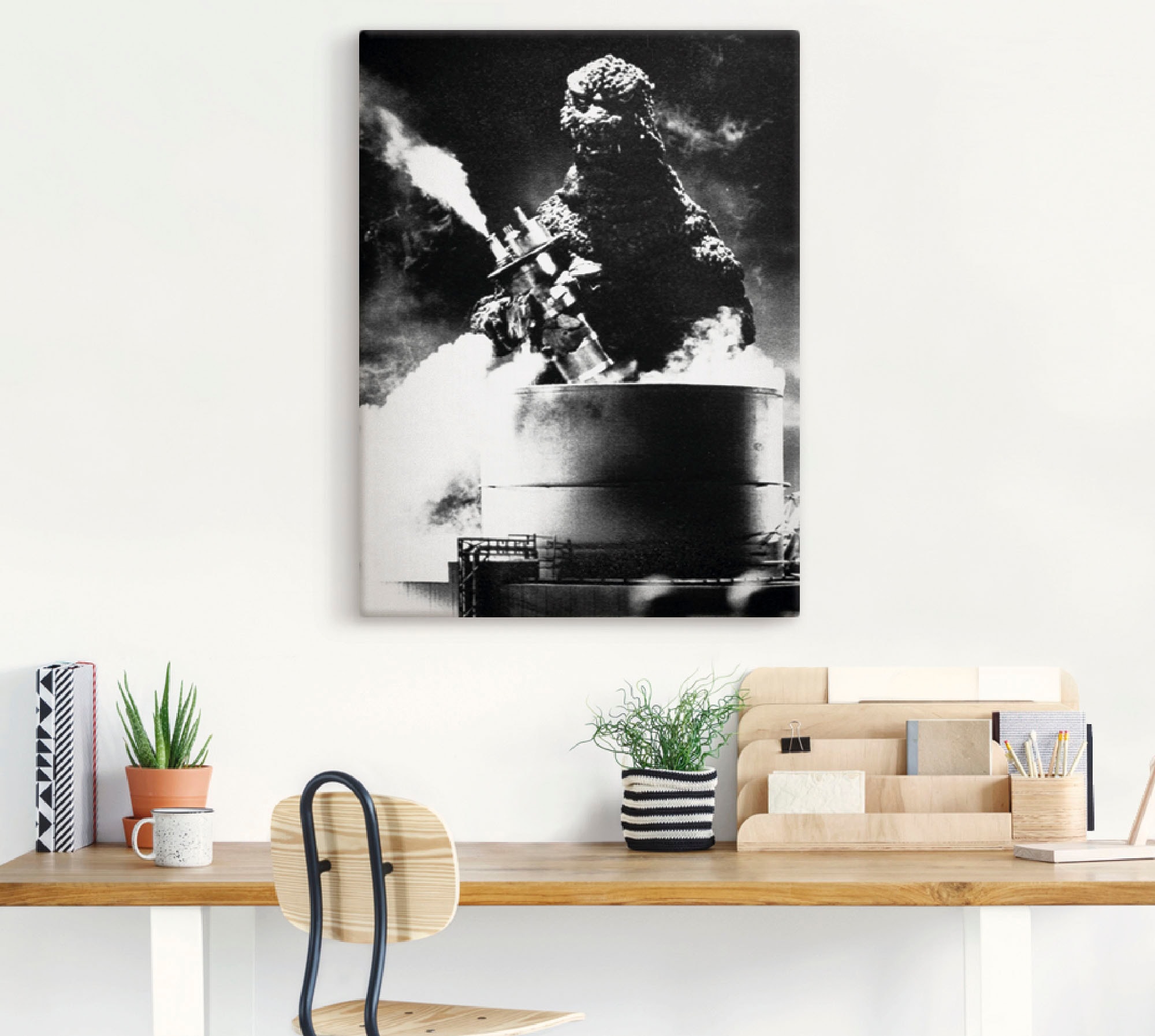 Artland Wandbild »Godzilla III«, Film, (1 St.), als Leinwandbild, Poster in günstig online kaufen