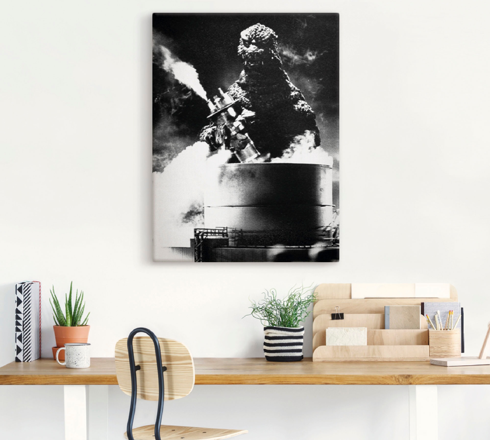 Artland Wandbild »Godzilla III« Film 1 Stk. tlg. als Leinwandbild, Poster i günstig online kaufen